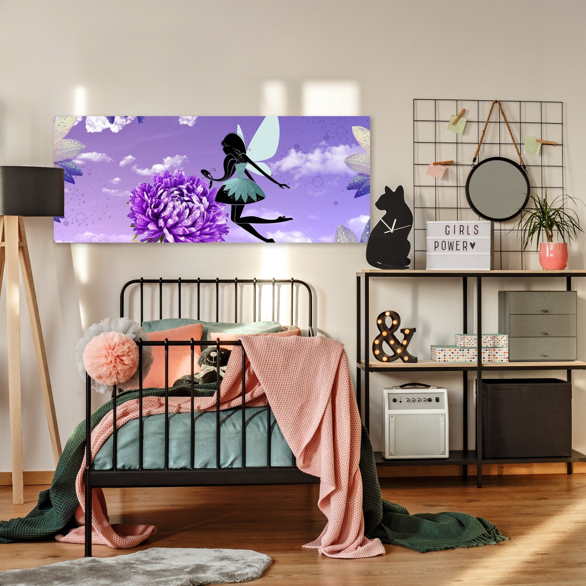 Leinwandbild Blumenfee M0576 kaufen - Bild 3 Leinwandbild Blumenfee M0576 kaufen - Bild 3