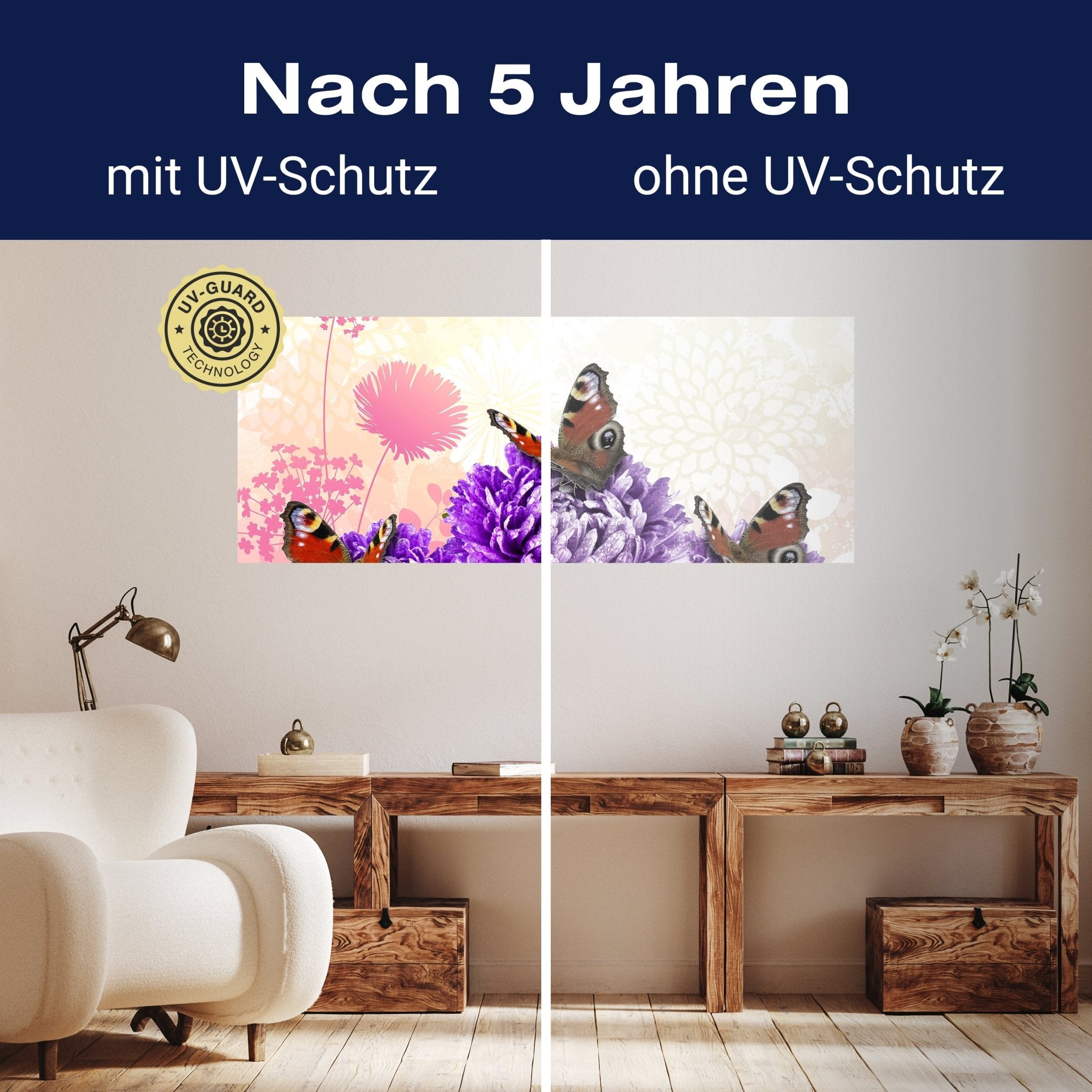 Leinwandbild Schmetterlinge M0579 kaufen - Bild 9 Leinwandbild Schmetterlinge M0579 kaufen - Bild 9