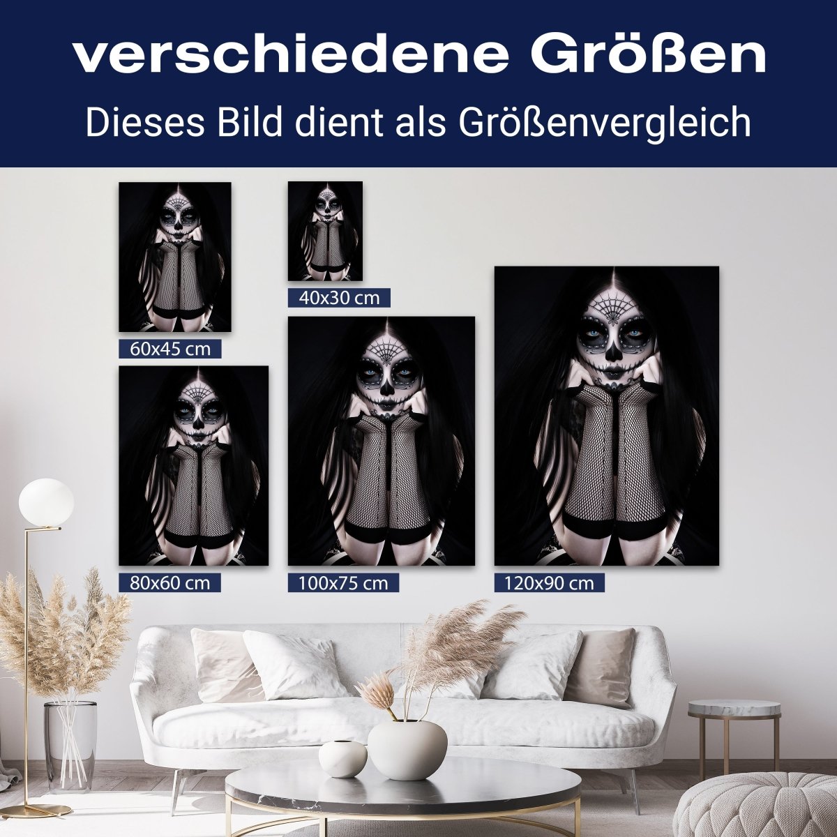 Leinwandbild Models, Frau, Gothic M0587 kaufen - Bild 8 Leinwandbild Models, Frau, Gothic M0587 kaufen - Bild 8