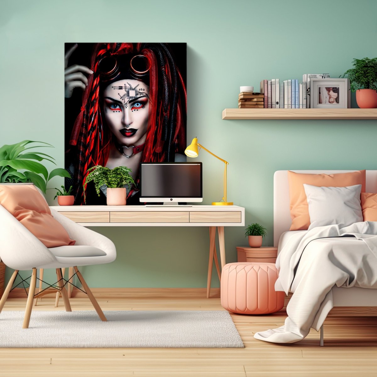 Leinwandbild Models, Frau, Steampunk M0589 kaufen - Bild 3 Leinwandbild Models, Frau, Steampunk M0589 kaufen - Bild 3