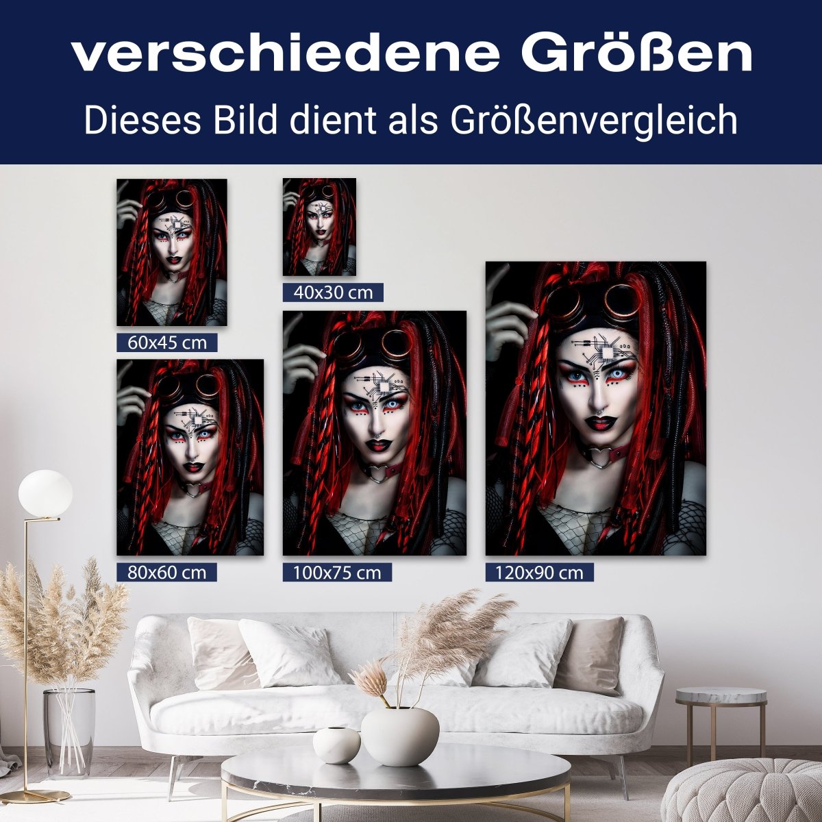 Leinwandbild Models, Frau, Steampunk M0589 kaufen - Bild 8 Leinwandbild Models, Frau, Steampunk M0589 kaufen - Bild 8