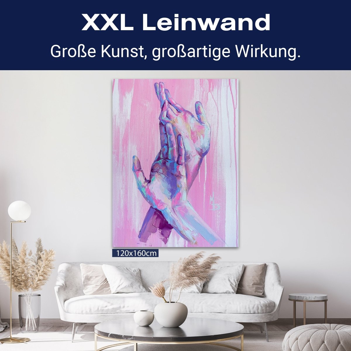 Leinwandbild Malerei, Hände, Hochformat M0595 kaufen - Bild 9 Leinwandbild Malerei, Hände, Hochformat M0595 kaufen - Bild 9