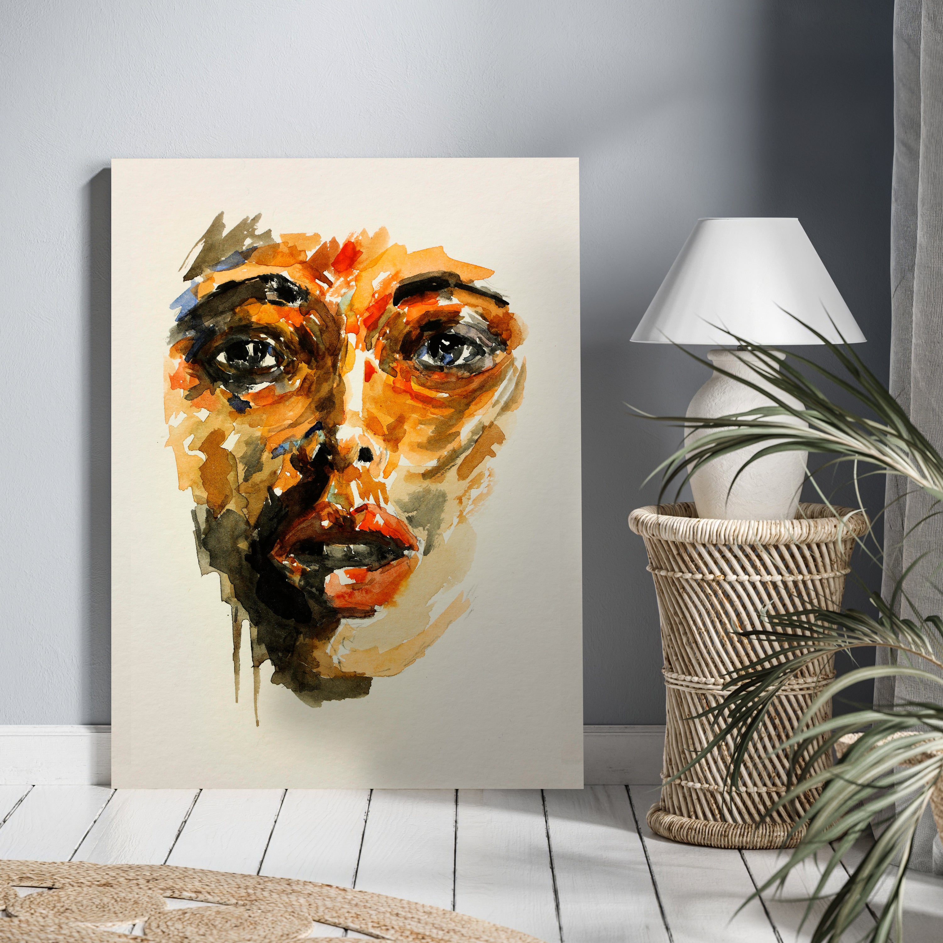 Leinwandbild Malerei, Frau, Hochformat M0596 kaufen - Bild 2 Leinwandbild Malerei, Frau, Hochformat M0596 kaufen - Bild 2