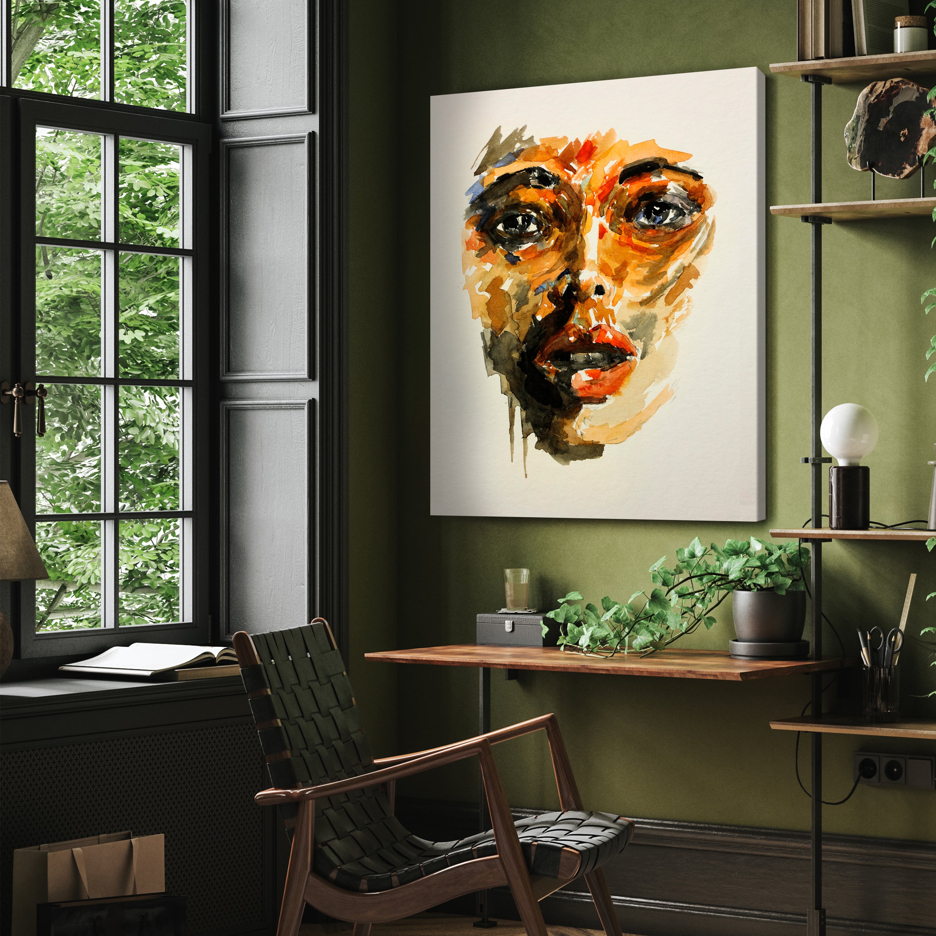 Leinwandbild Malerei, Frau, Hochformat M0596 kaufen - Bild 3 Leinwandbild Malerei, Frau, Hochformat M0596 kaufen - Bild 3