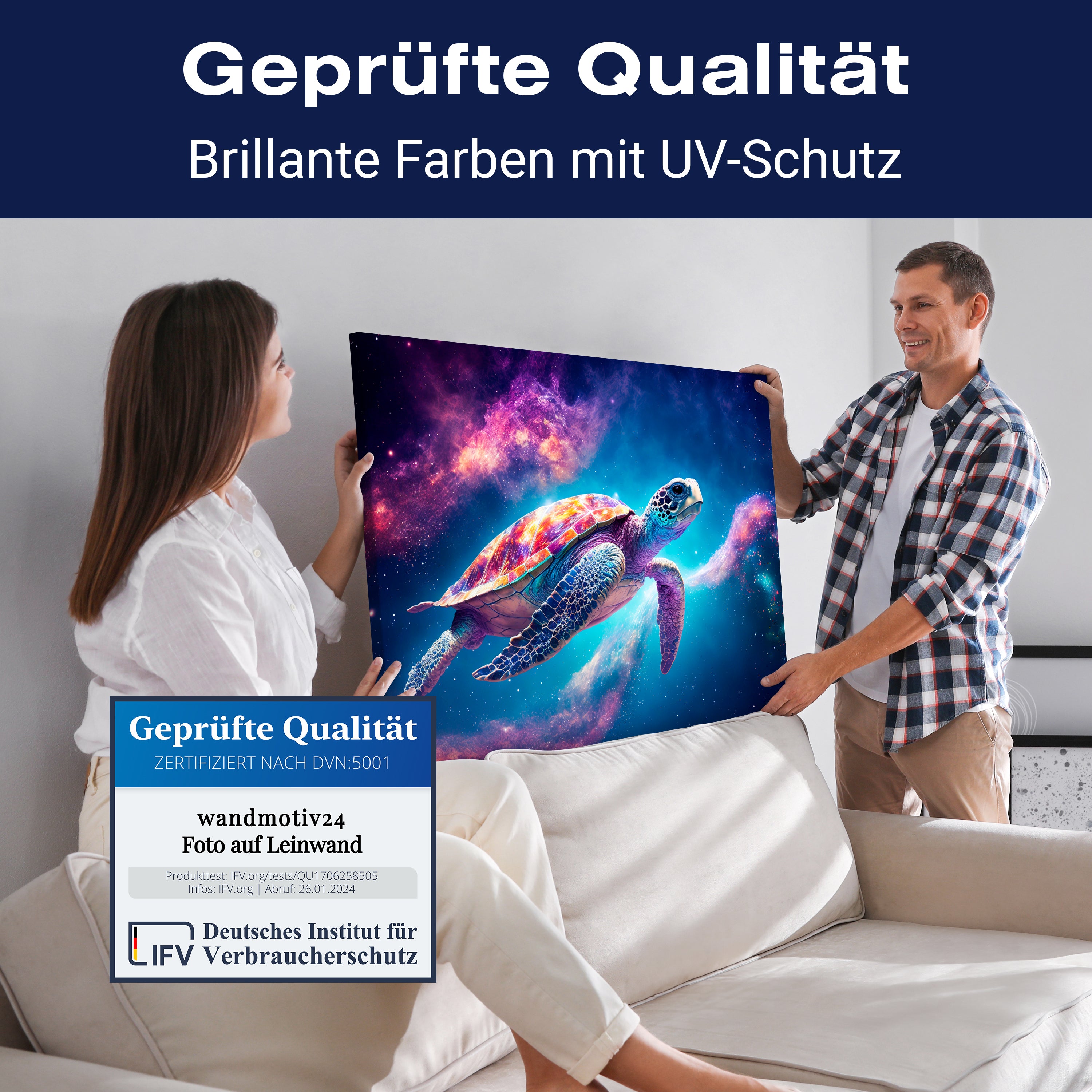 Leinwandbild Fantasy, Schildkröte, Querformat M0603 kaufen - Bild 4 Leinwandbild Fantasy, Schildkröte, Querformat M0603 kaufen - Bild 4