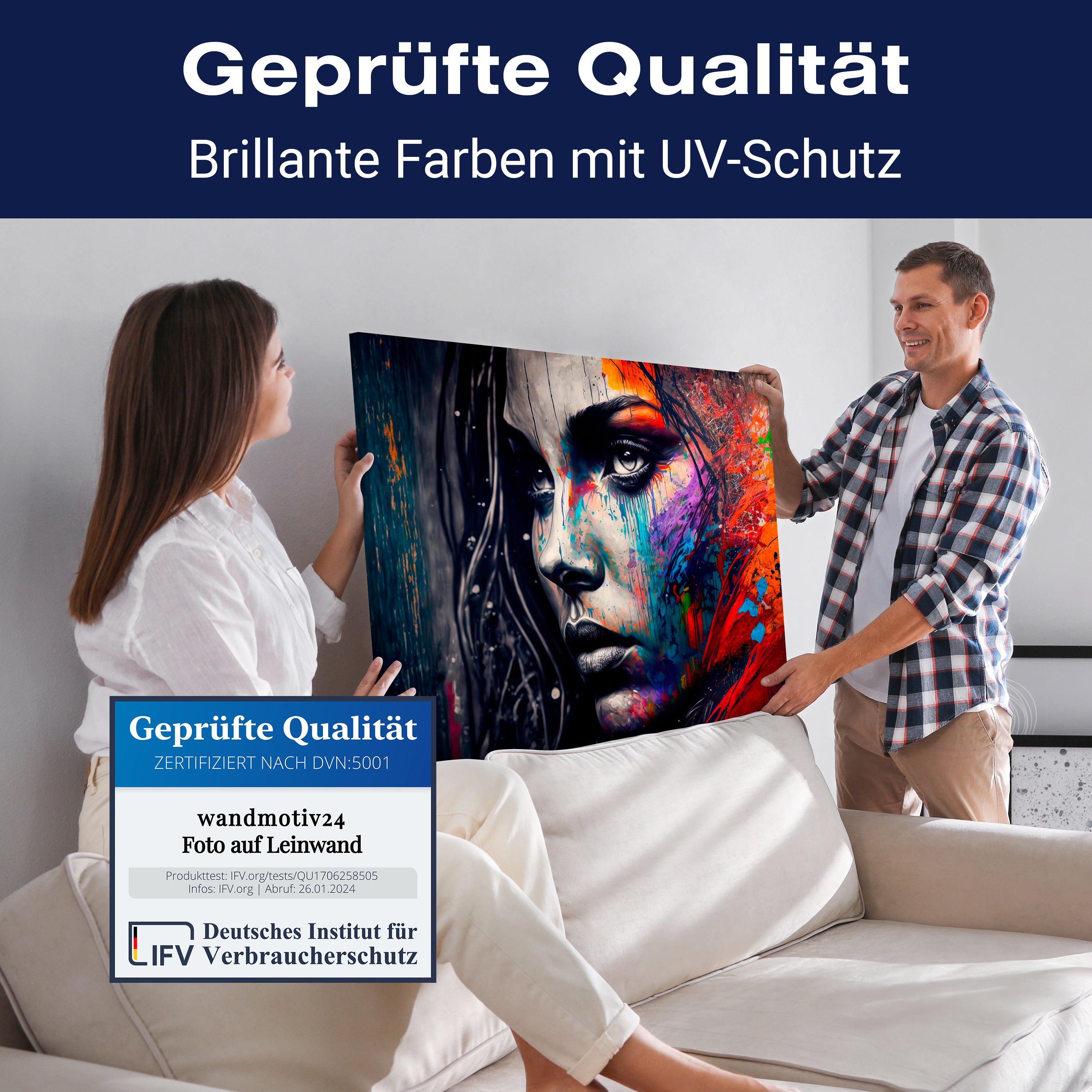 Leinwandbild Digital Art, Frau, Querformat M0606 kaufen - Bild 4 Leinwandbild Digital Art, Frau, Querformat M0606 kaufen - Bild 4