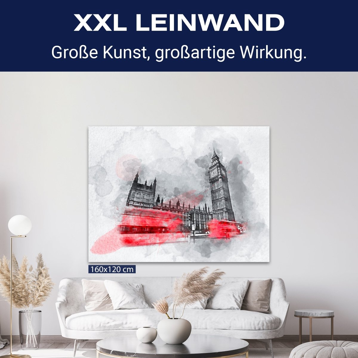 Leinwandbild Malerei, London, Querformat M0612 kaufen - Bild 9 Leinwandbild Malerei, London, Querformat M0612 kaufen - Bild 9