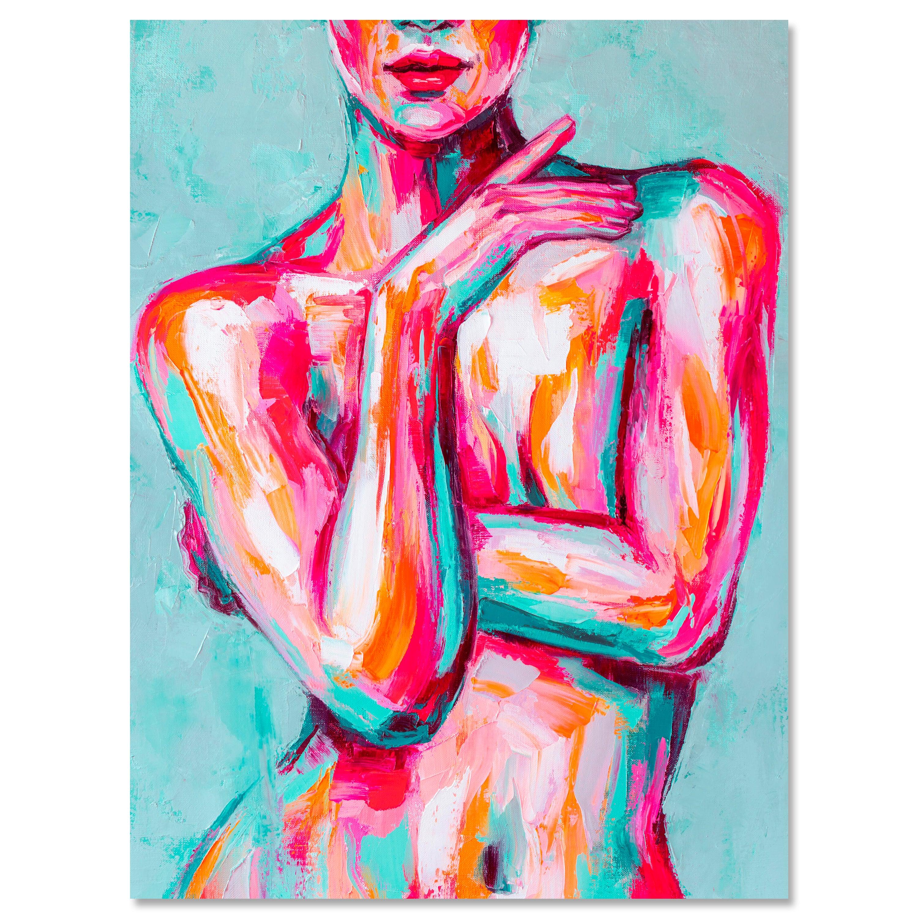 Leinwandbild Malerei, Frau, Hochformat M0617 kaufen - Bild 1 Leinwandbild Malerei, Frau, Hochformat M0617 kaufen - Bild 1