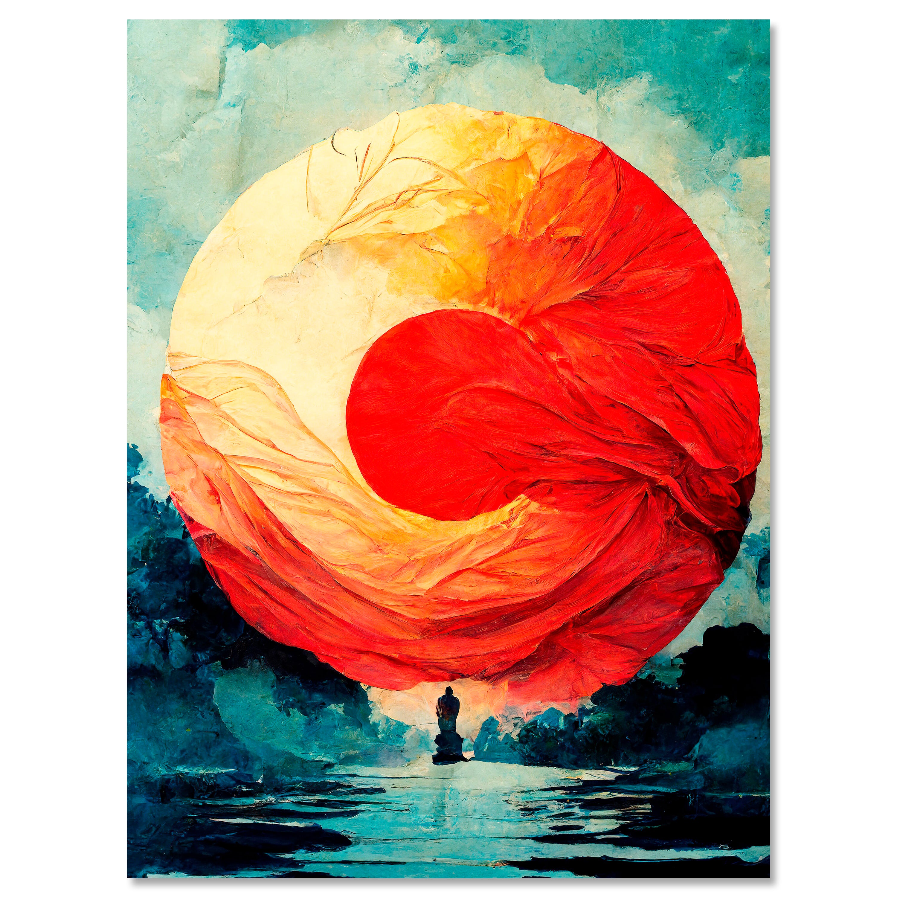 Leinwandbild Malerei, Landschaft Fantasy, Hochformat M0619 kaufen - Bild 1 Leinwandbild Malerei, Landschaft Fantasy, Hochformat M0619 kaufen - Bild 1