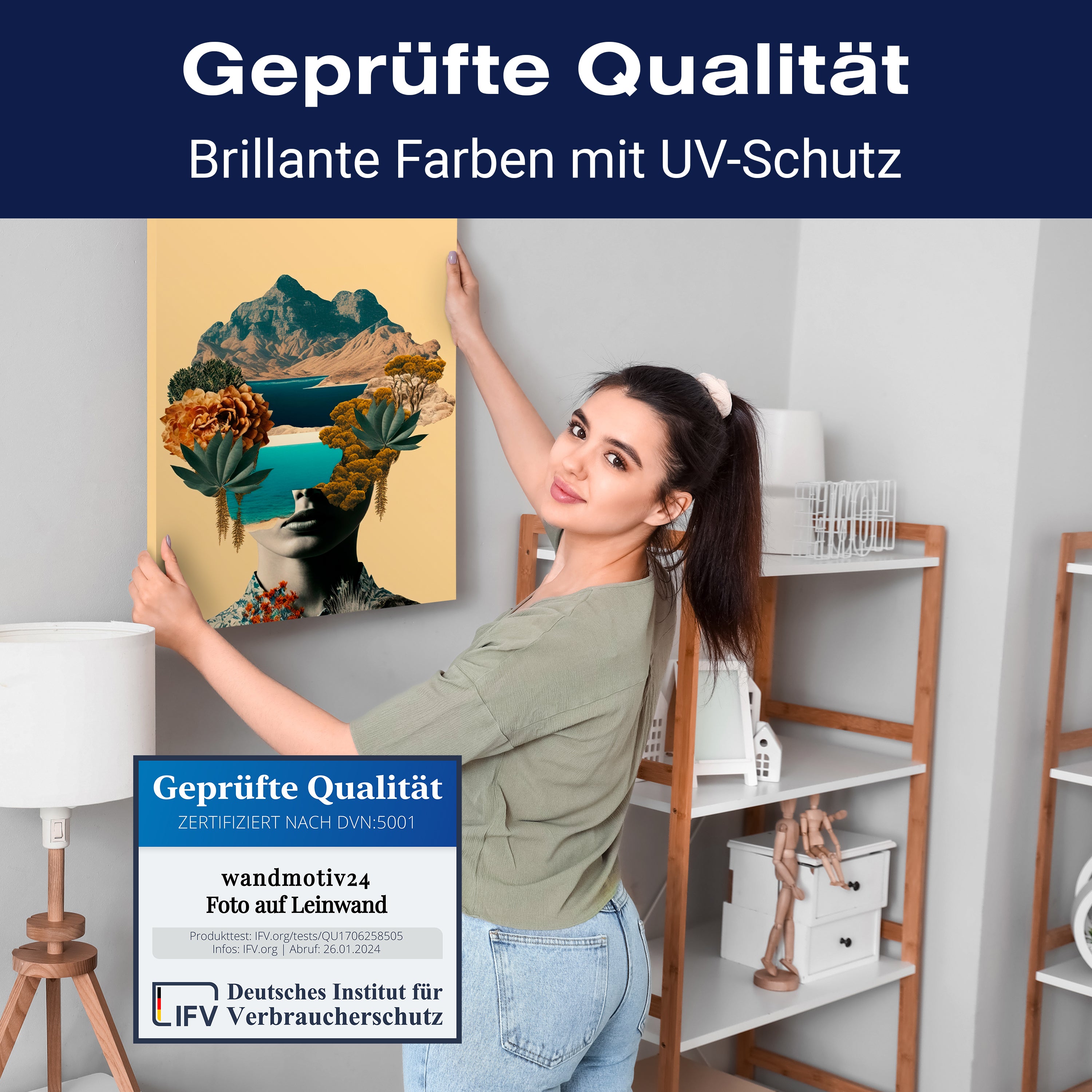 Leinwandbild Digital Art, Frau, Hochformat M0626 kaufen - Bild 4 Leinwandbild Digital Art, Frau, Hochformat M0626 kaufen - Bild 4