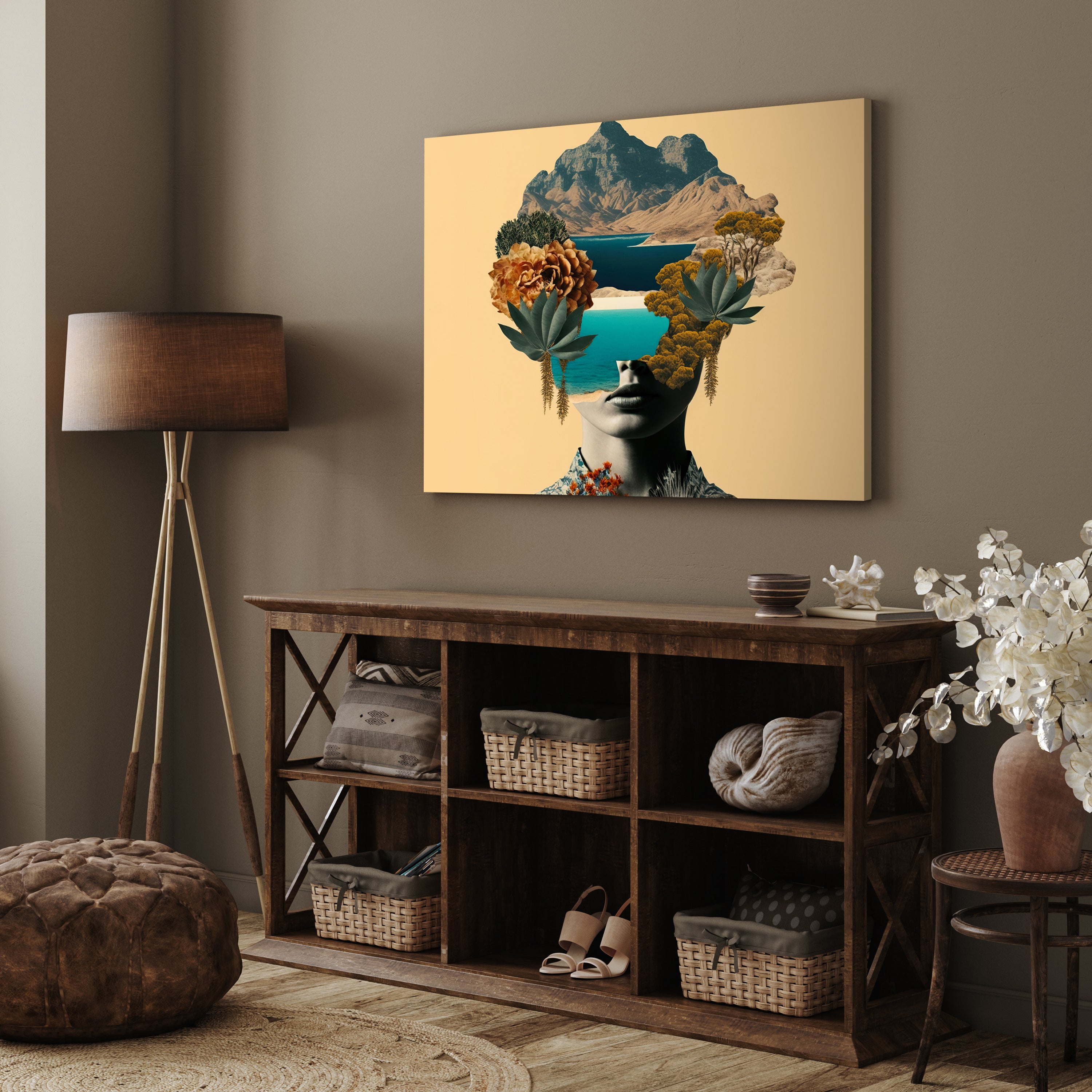 Leinwandbild Digital Art, Frau, Querformat M0627 kaufen - Bild 3 Leinwandbild Digital Art, Frau, Querformat M0627 kaufen - Bild 3