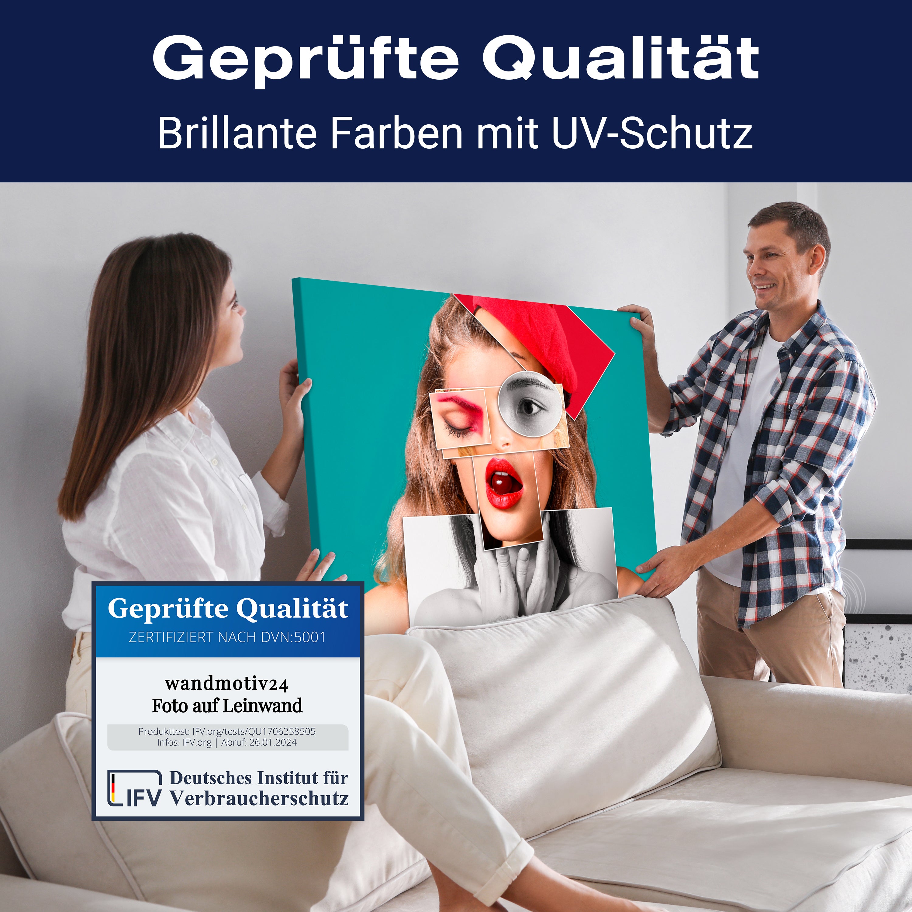 Leinwandbild Digital Art, Frau, Querformat M0628 kaufen - Bild 4 Leinwandbild Digital Art, Frau, Querformat M0628 kaufen - Bild 4