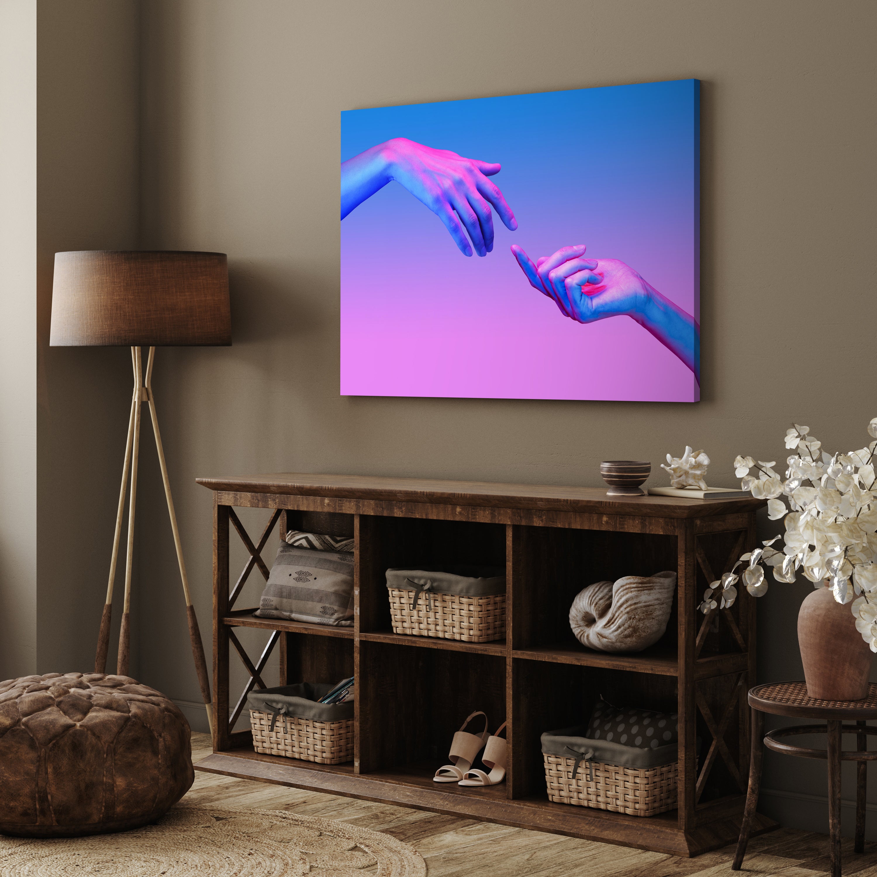 Leinwandbild Digital Art, Hände, Querformat M0629 kaufen - Bild 3 Leinwandbild Digital Art, Hände, Querformat M0629 kaufen - Bild 3