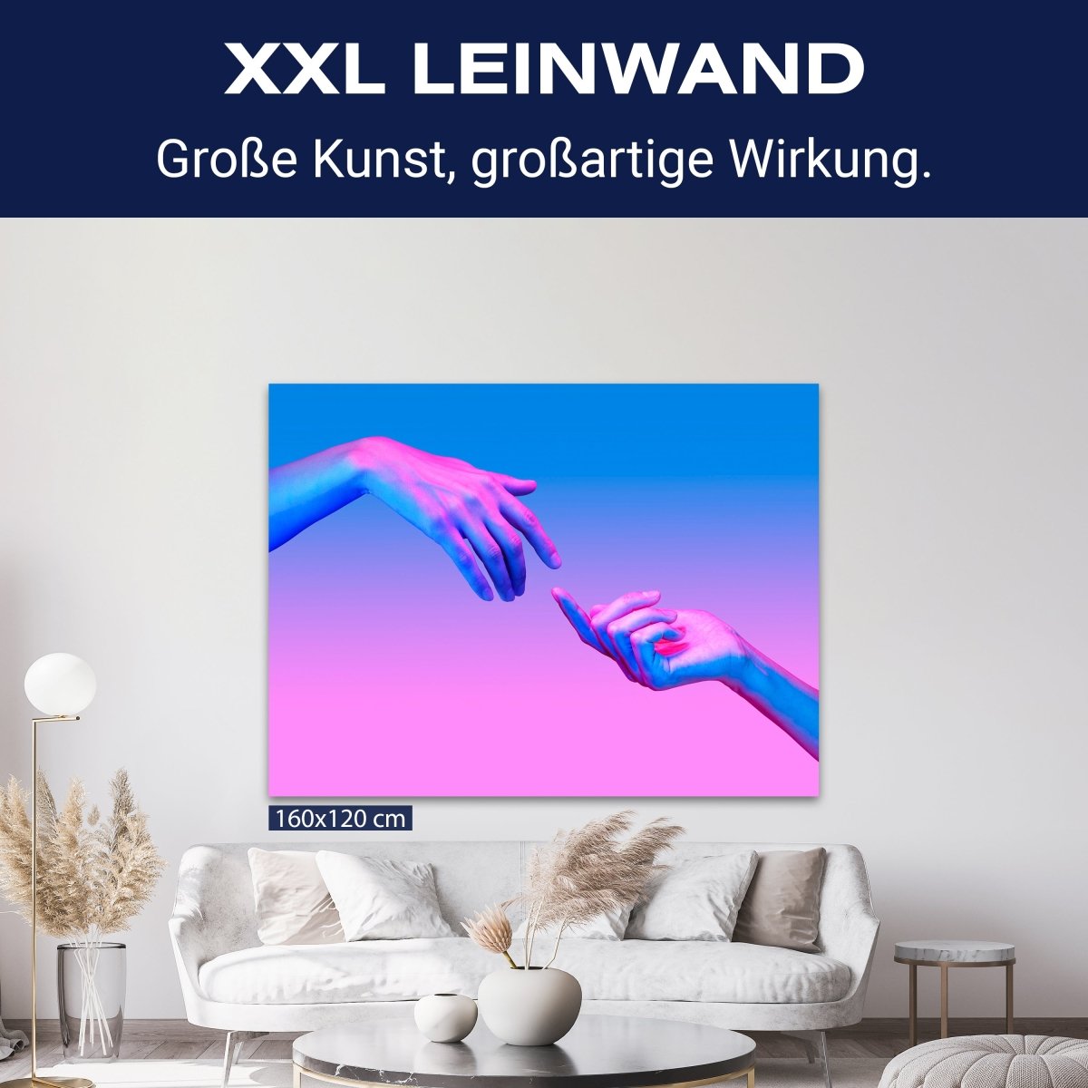 Leinwandbild Digital Art, Hände, Querformat M0629 kaufen - Bild 9 Leinwandbild Digital Art, Hände, Querformat M0629 kaufen - Bild 9