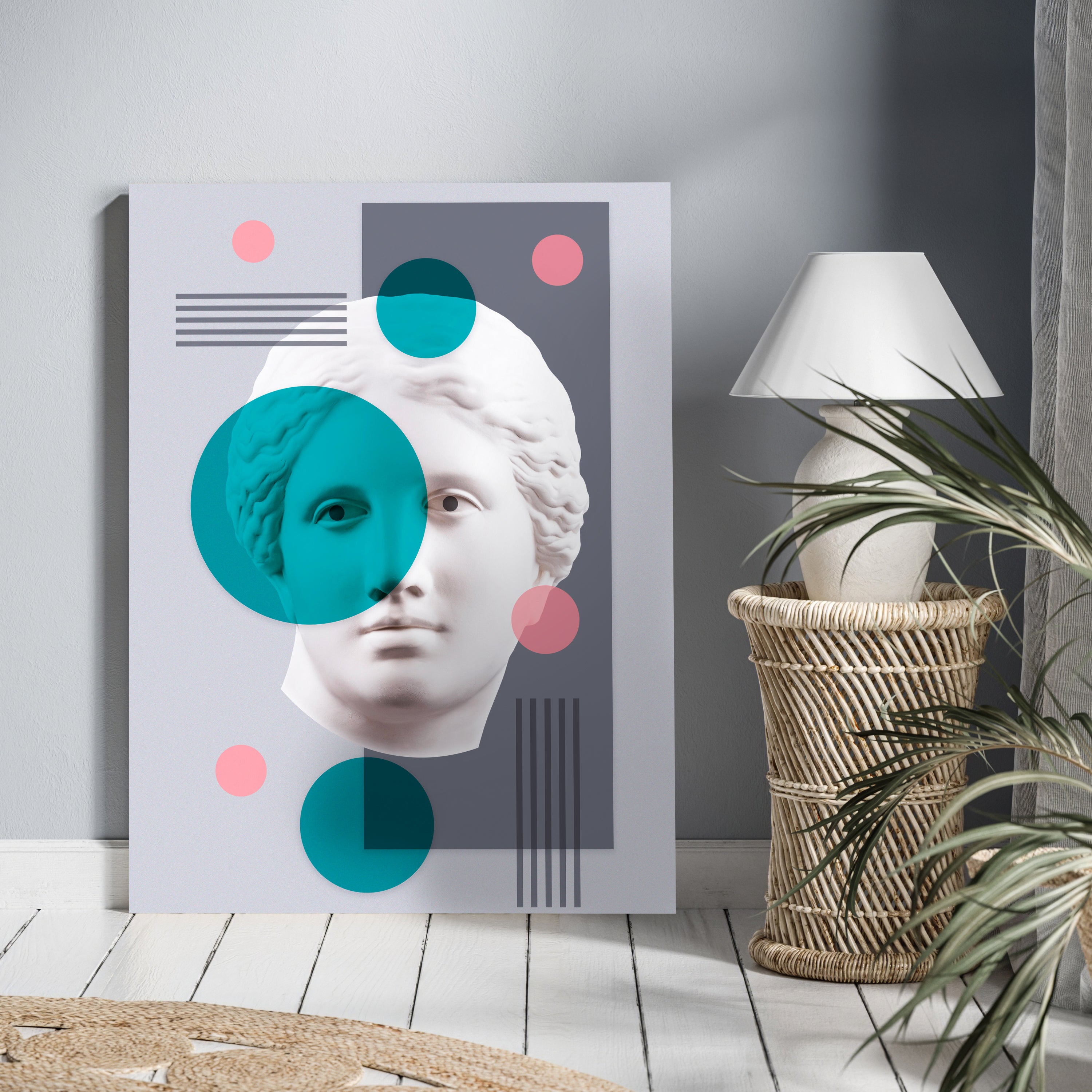 Leinwandbild Digital Art, Kopf, Hochformat M0630 kaufen - Bild 2 Leinwandbild Digital Art, Kopf, Hochformat M0630 kaufen - Bild 2