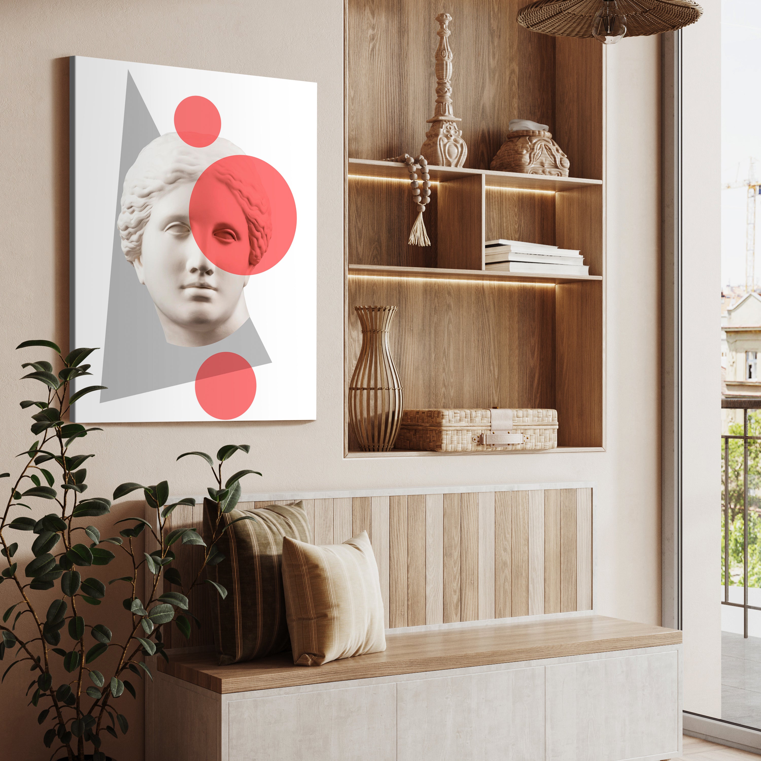 Leinwandbild Digital Art, Kopf, Hochformat M0631 kaufen - Bild 3 Leinwandbild Digital Art, Kopf, Hochformat M0631 kaufen - Bild 3