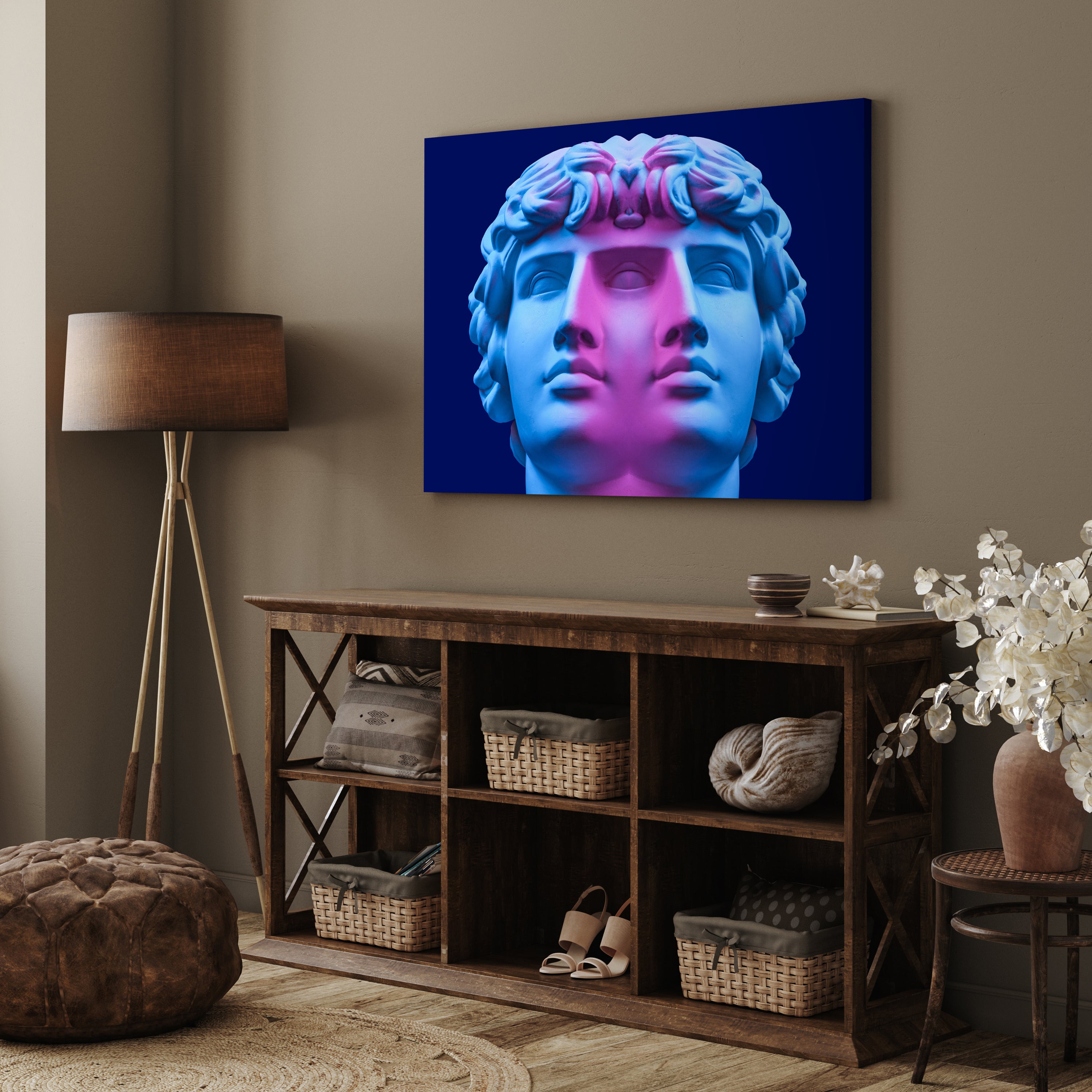 Leinwandbild Digital Art, Kopf, Querformat M0635 kaufen - Bild 3 Leinwandbild Digital Art, Kopf, Querformat M0635 kaufen - Bild 3