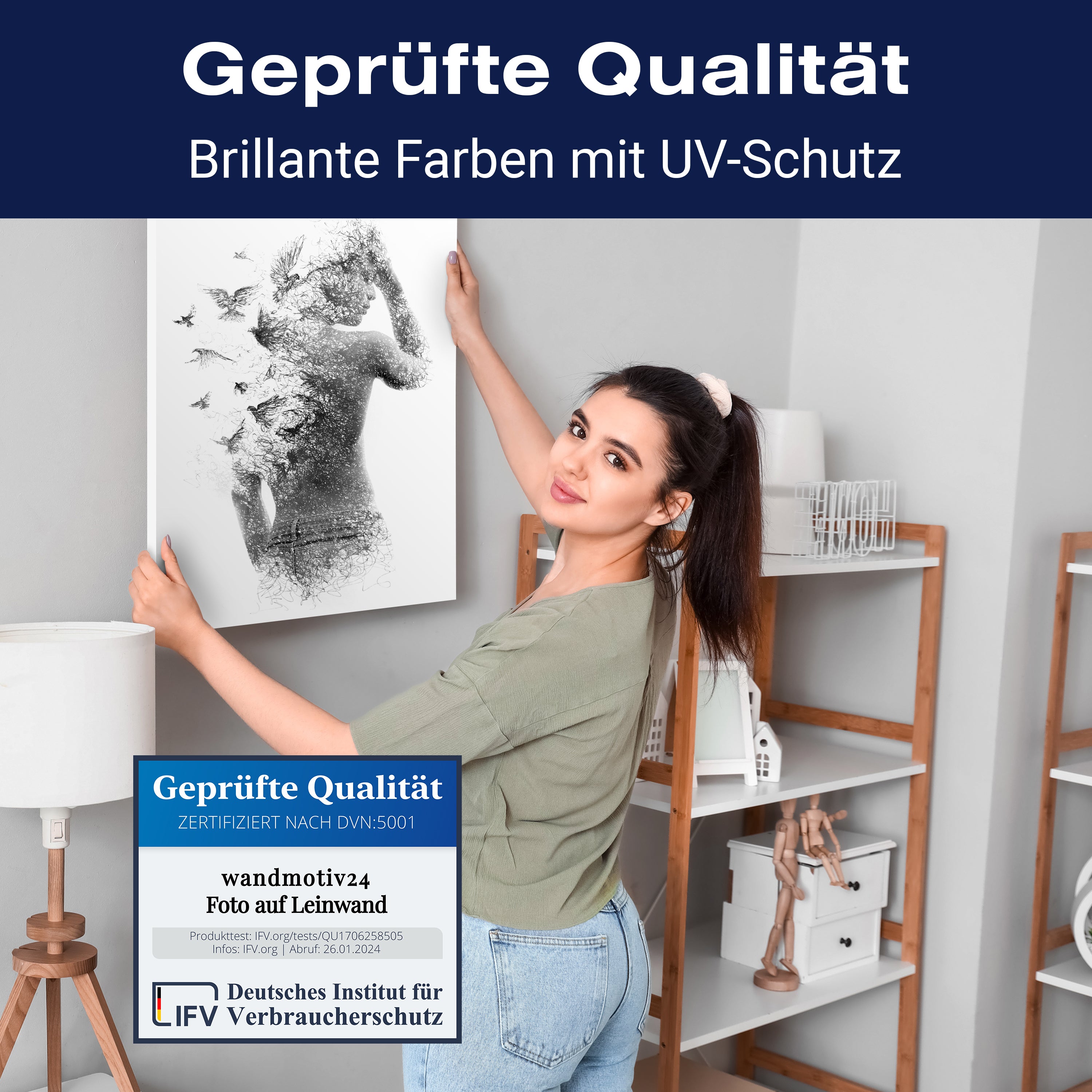 Leinwandbild Digital Art, Frau, Hochformat M0637 kaufen - Bild 4 Leinwandbild Digital Art, Frau, Hochformat M0637 kaufen - Bild 4