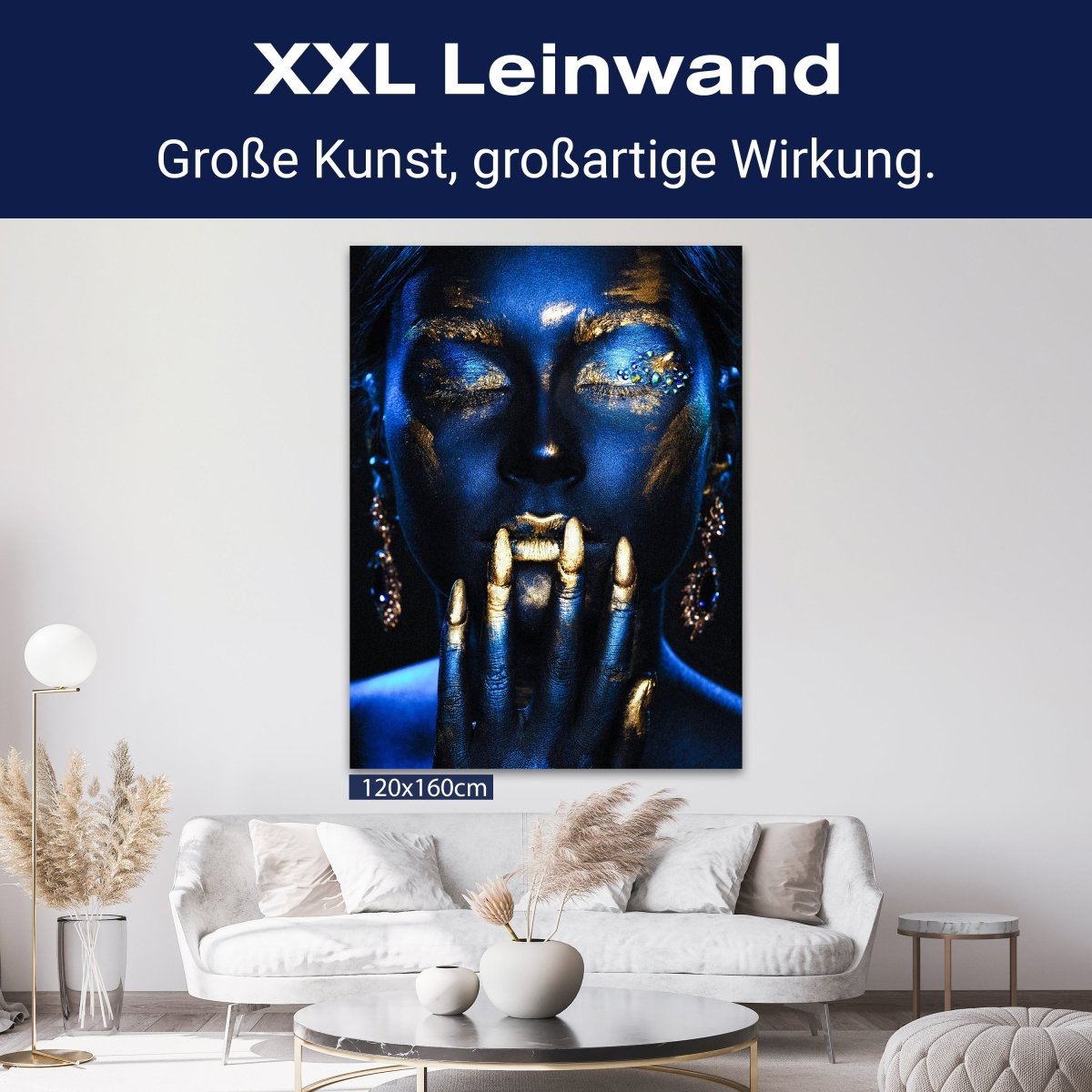 Leinwandbild Gold Collection, Frau, Hochformat M0639 kaufen - Bild 9 Leinwandbild Gold Collection, Frau, Hochformat M0639 kaufen - Bild 9