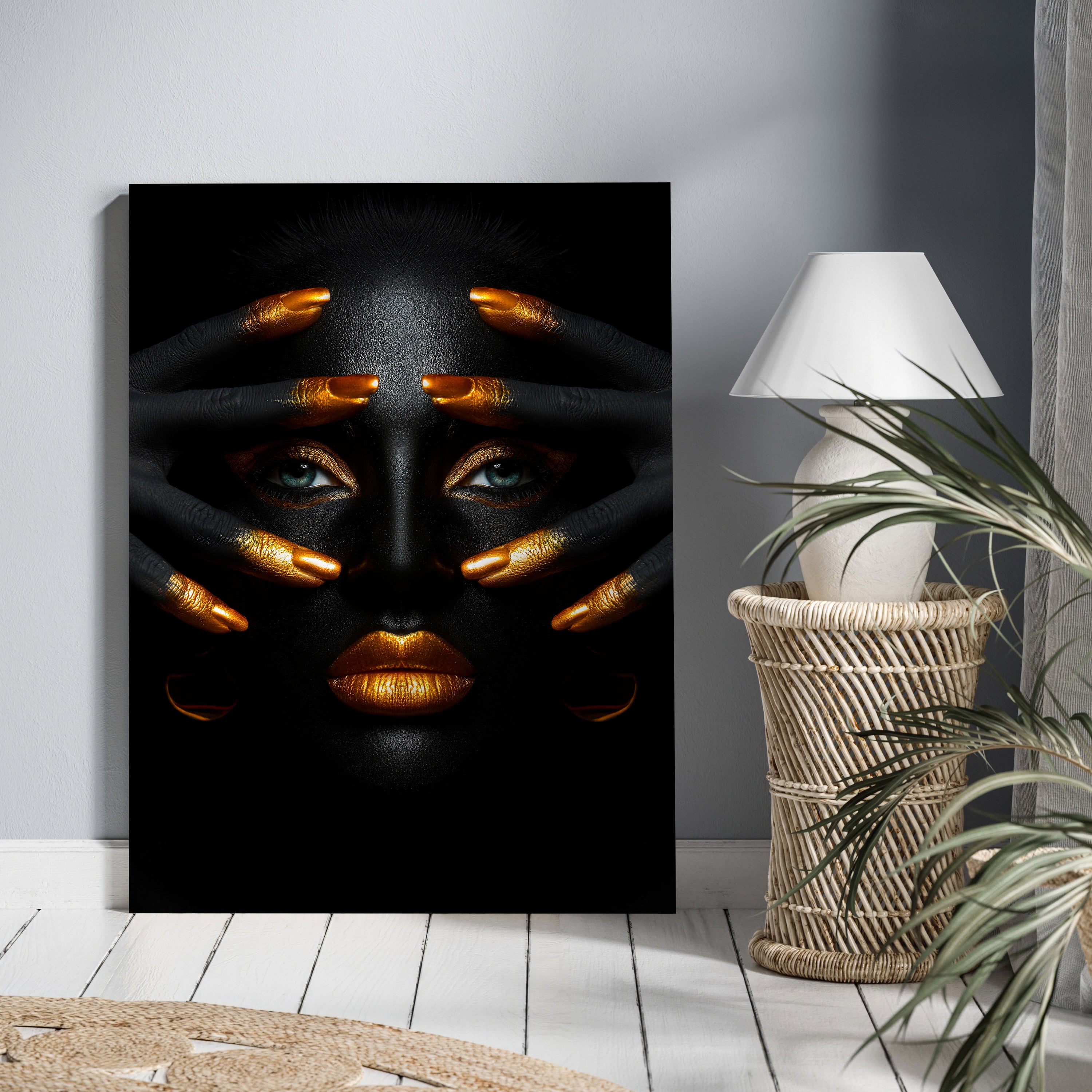 Leinwandbild Gold Collection, Frau, Hochformat M0643 kaufen - Bild 2 Leinwandbild Gold Collection, Frau, Hochformat M0643 kaufen - Bild 2