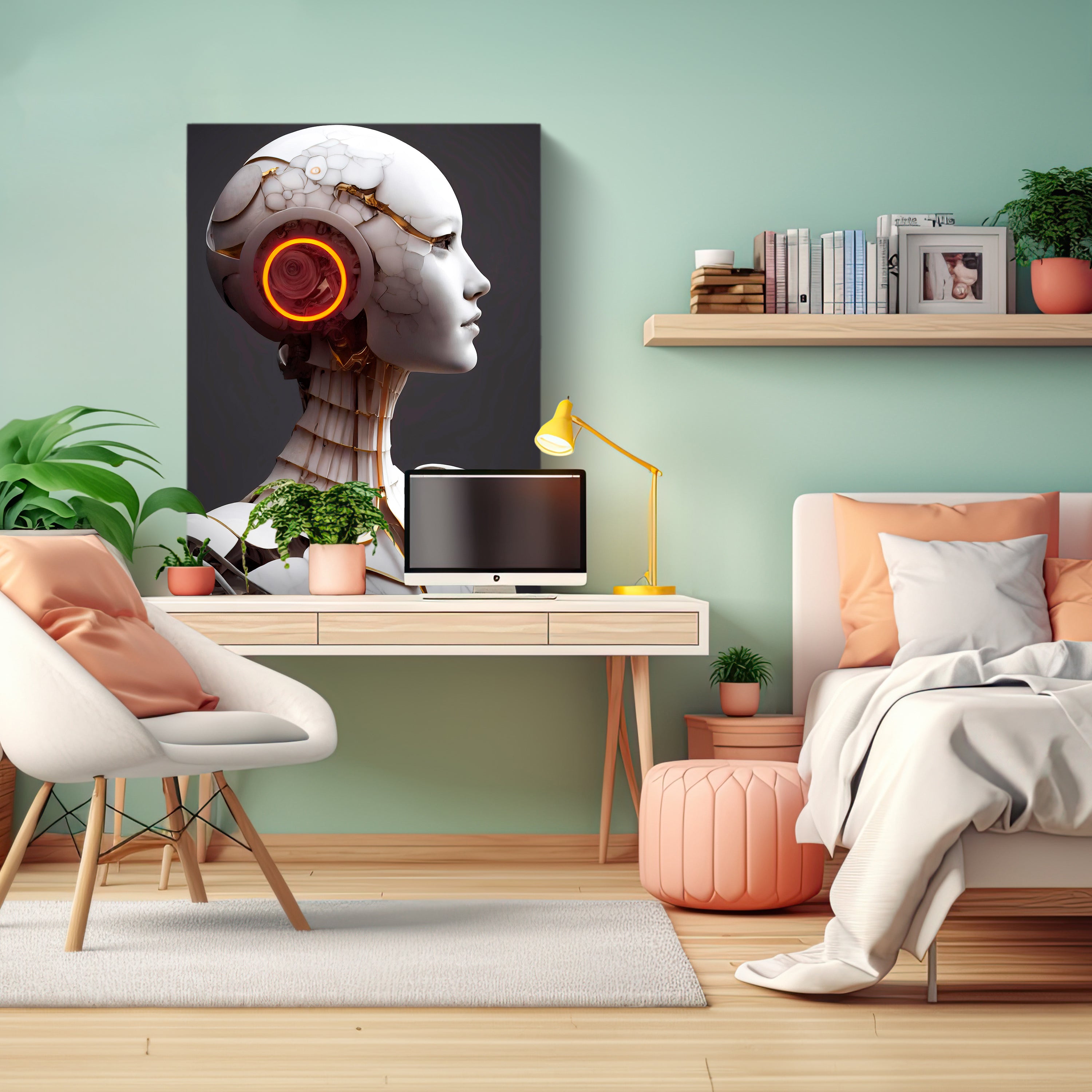 Leinwandbild Fantasy, Frau, Hochformat M0644 kaufen - Bild 3 Leinwandbild Fantasy, Frau, Hochformat M0644 kaufen - Bild 3