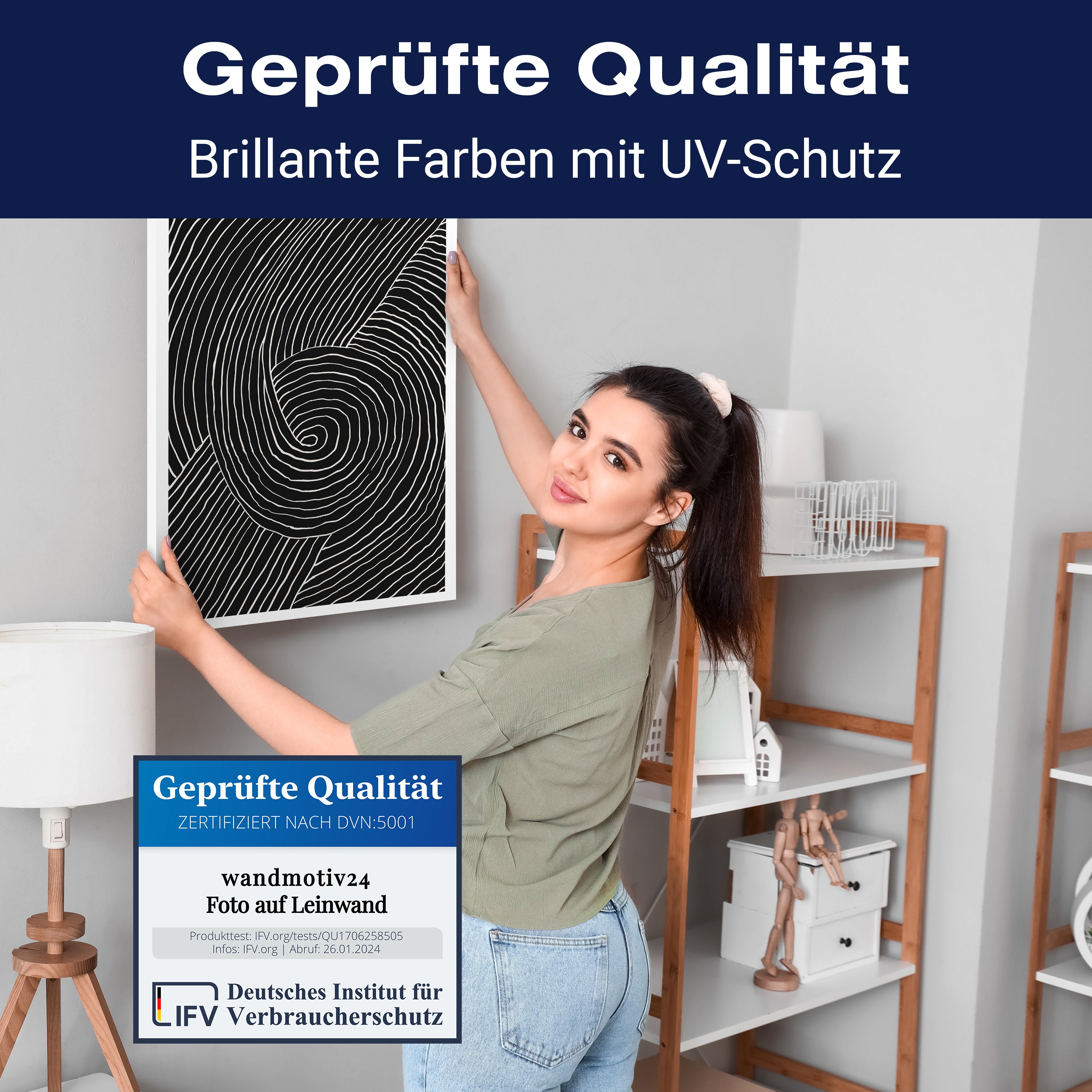 Leinwandbild Minimalismus, Hochformat M0652 kaufen - Bild 4 Leinwandbild Minimalismus, Hochformat M0652 kaufen - Bild 4