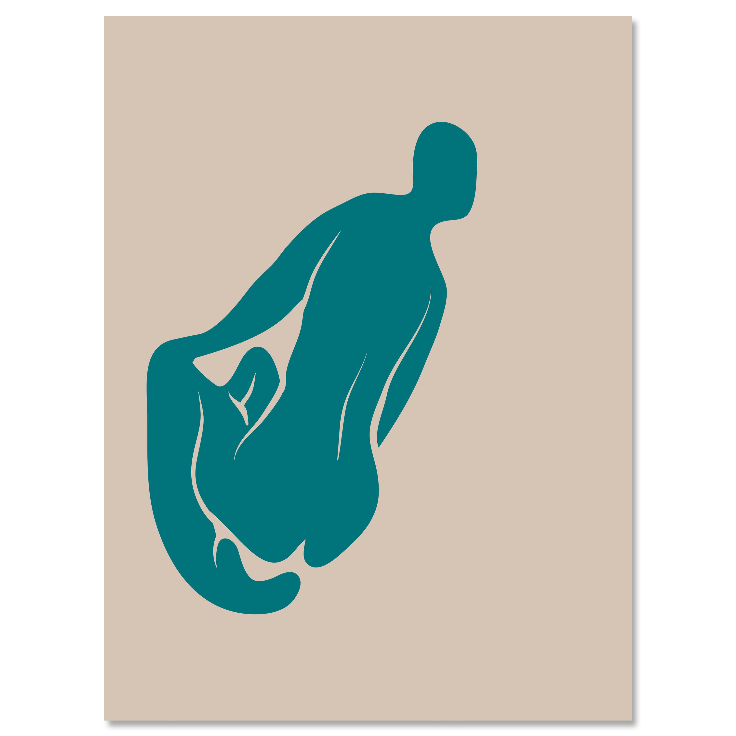 Leinwandbild Minimalismus, Frau, Hochformat M0653 kaufen - Bild 1 Leinwandbild Minimalismus, Frau, Hochformat M0653 kaufen - Bild 1