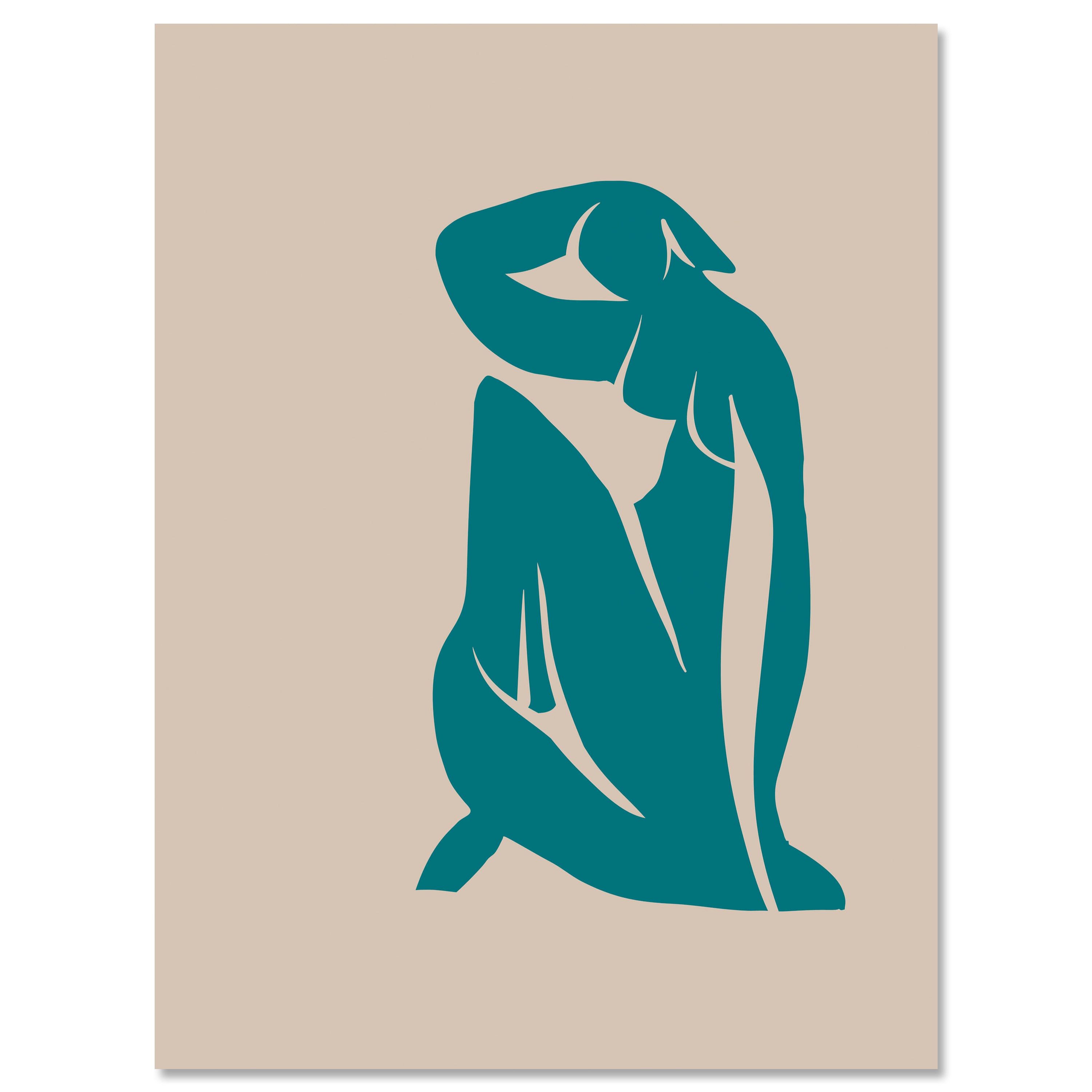 Leinwandbild Minimalismus, Frau, Hochformat M0655 kaufen - Bild 1 Leinwandbild Minimalismus, Frau, Hochformat M0655 kaufen - Bild 1