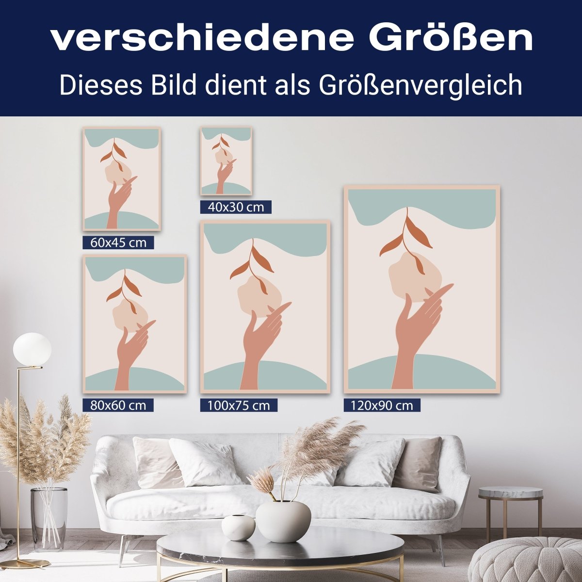 Leinwandbild Minimalismus, Hand, Hochformat M0656 kaufen - Bild 8 Leinwandbild Minimalismus, Hand, Hochformat M0656 kaufen - Bild 8