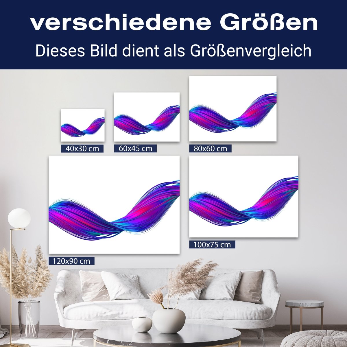 Leinwandbild Digital Art, Abstrakt, Querformat M0670 kaufen - Bild 8 Leinwandbild Digital Art, Abstrakt, Querformat M0670 kaufen - Bild 8