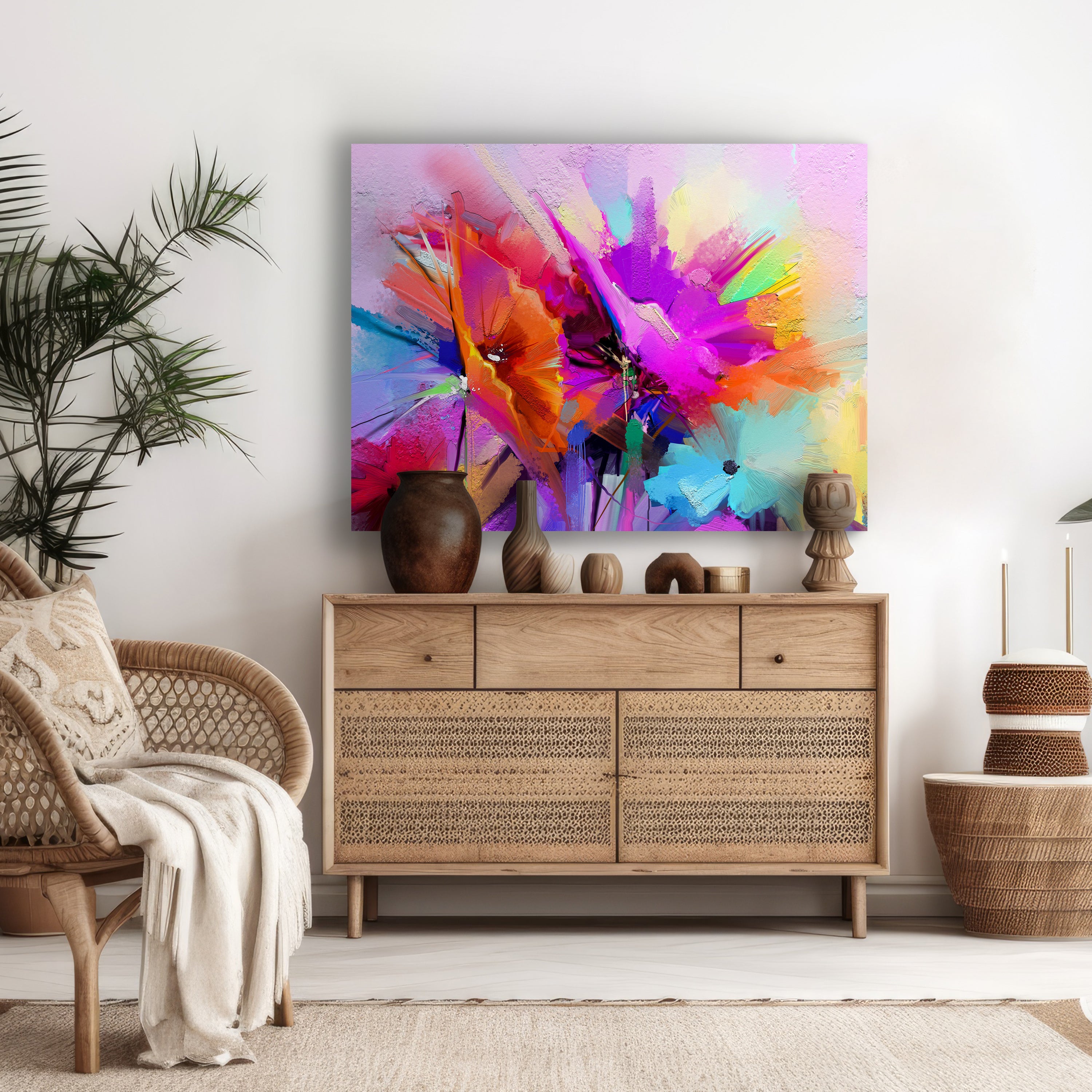 Leinwandbild Malerei, Blumen, Querformat M0671 kaufen - Bild 2 Leinwandbild Malerei, Blumen, Querformat M0671 kaufen - Bild 2