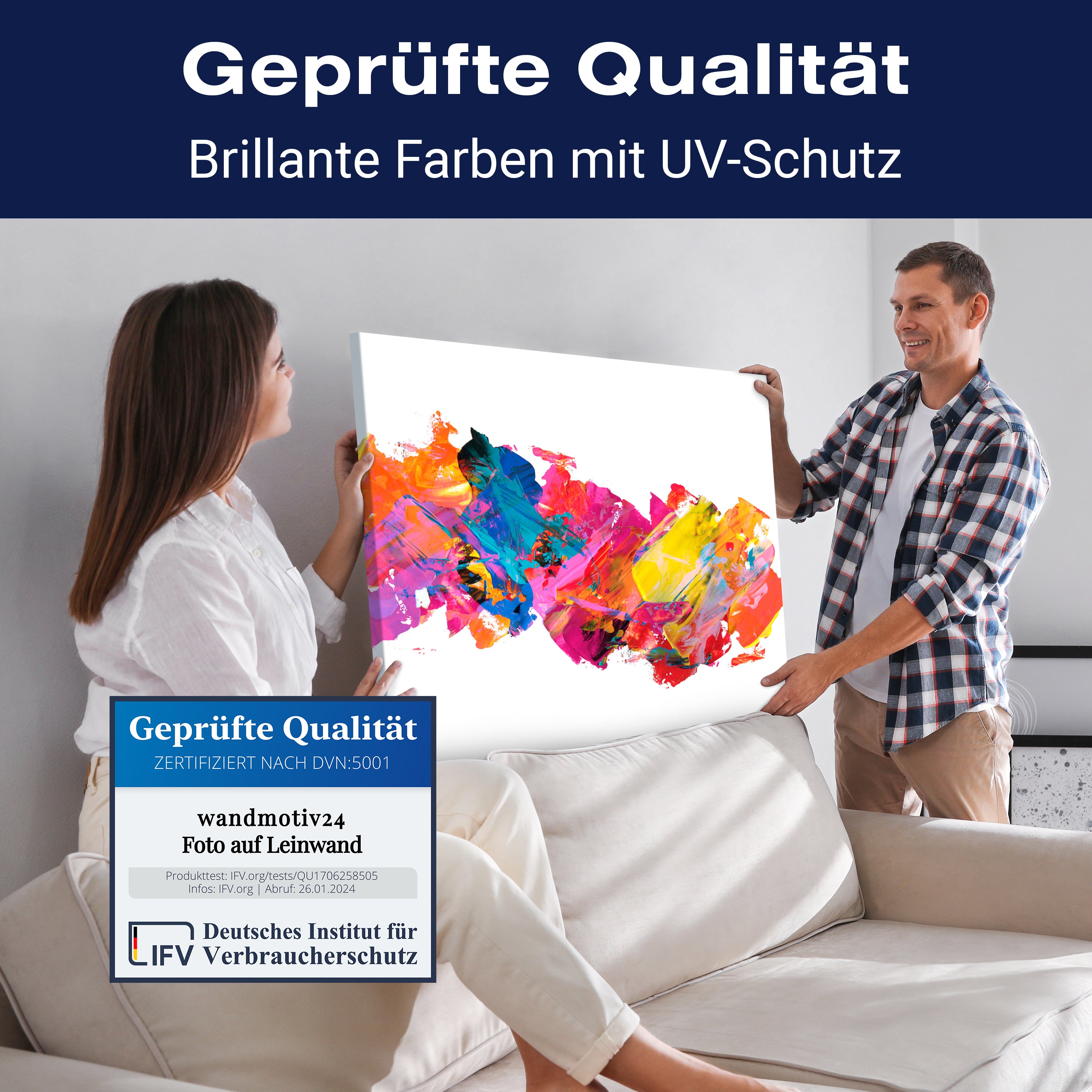 Leinwandbild Malerei, Abstrakt, Querformat M0679 kaufen - Bild 4 Leinwandbild Malerei, Abstrakt, Querformat M0679 kaufen - Bild 4