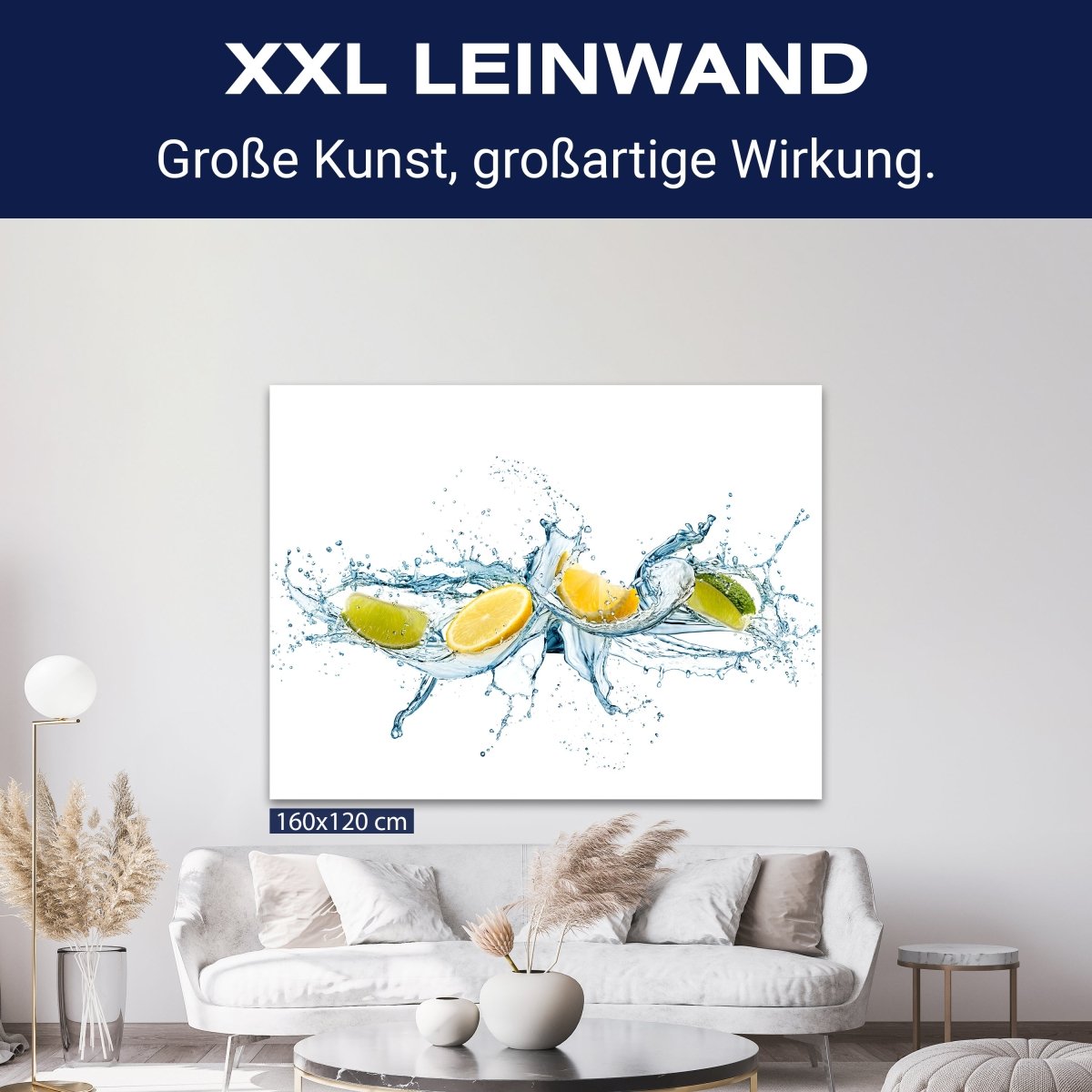 Leinwandbild Essen und Trinken, Zitronen, Querformat M0683 kaufen - Bild 9 Leinwandbild Essen und Trinken, Zitronen, Querformat M0683 kaufen - Bild 9