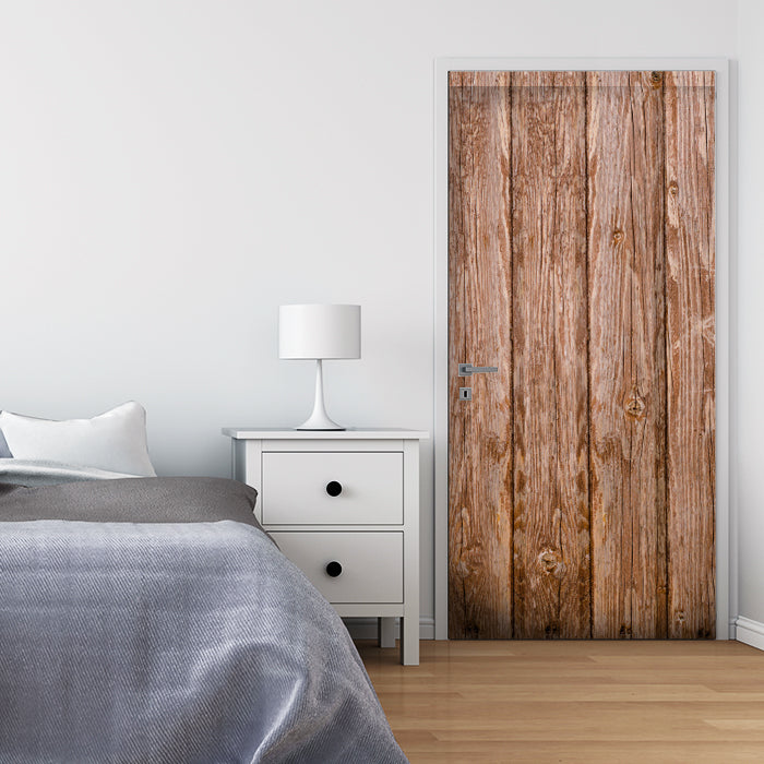 Türtapete Holzwand M0689 - Bild 1 Türtapete Holzwand M0689 - Bild 1