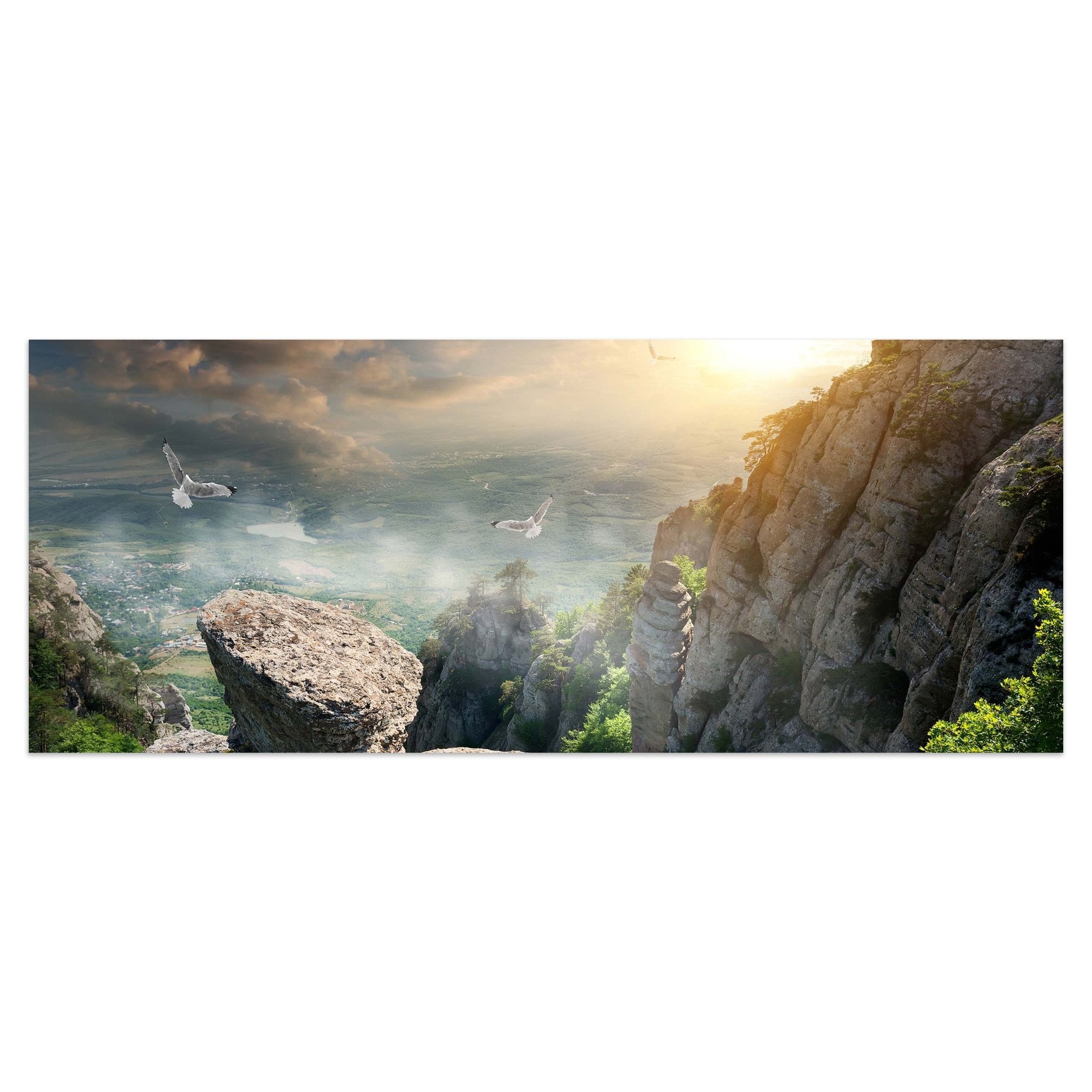 Leinwandbild Blick auf die Berge M0692 kaufen - Bild 1 Leinwandbild Blick auf die Berge M0692 kaufen - Bild 1