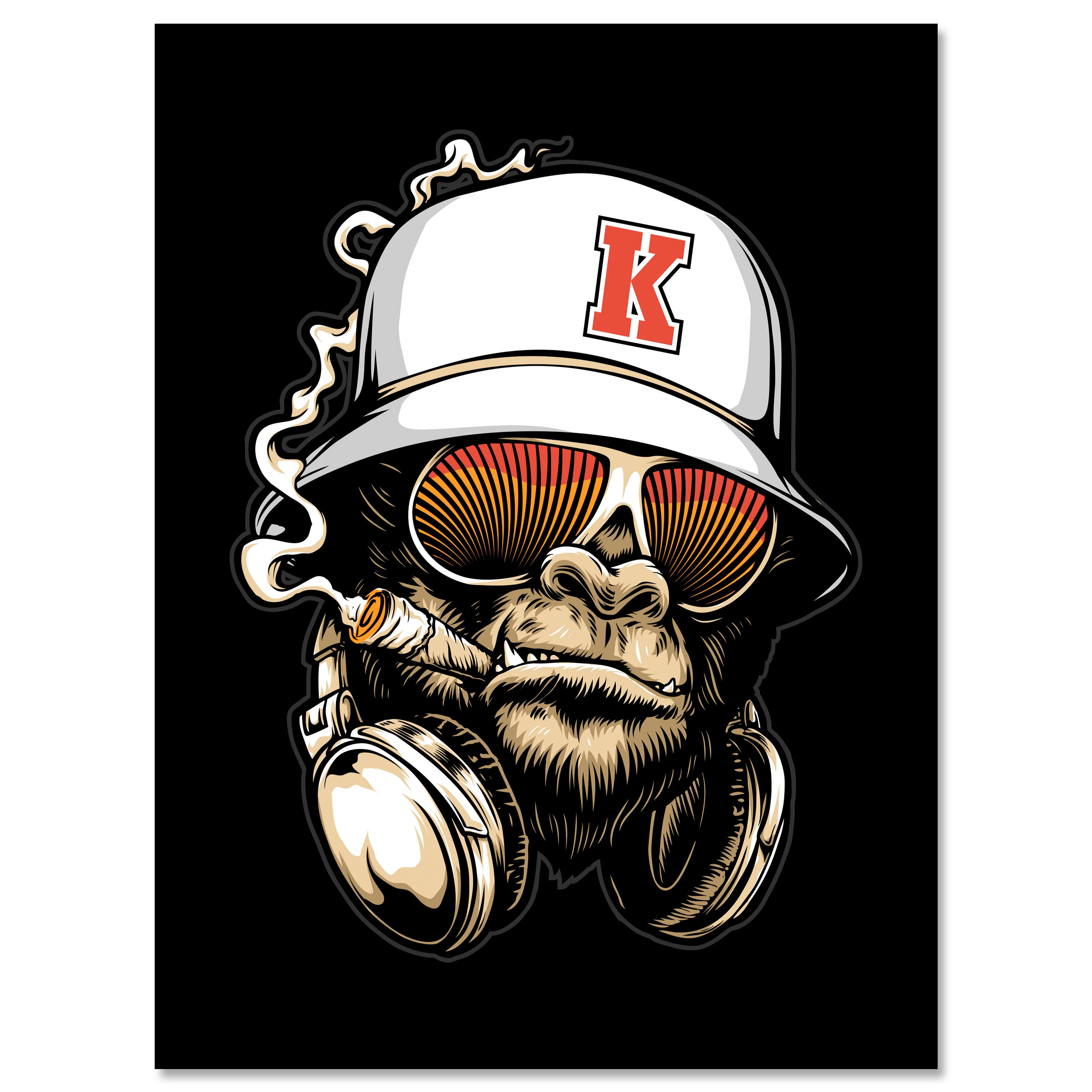 Leinwandbild Digital Art, Affe, Hochformat M0694 kaufen - Bild 1 Leinwandbild Digital Art, Affe, Hochformat M0694 kaufen - Bild 1