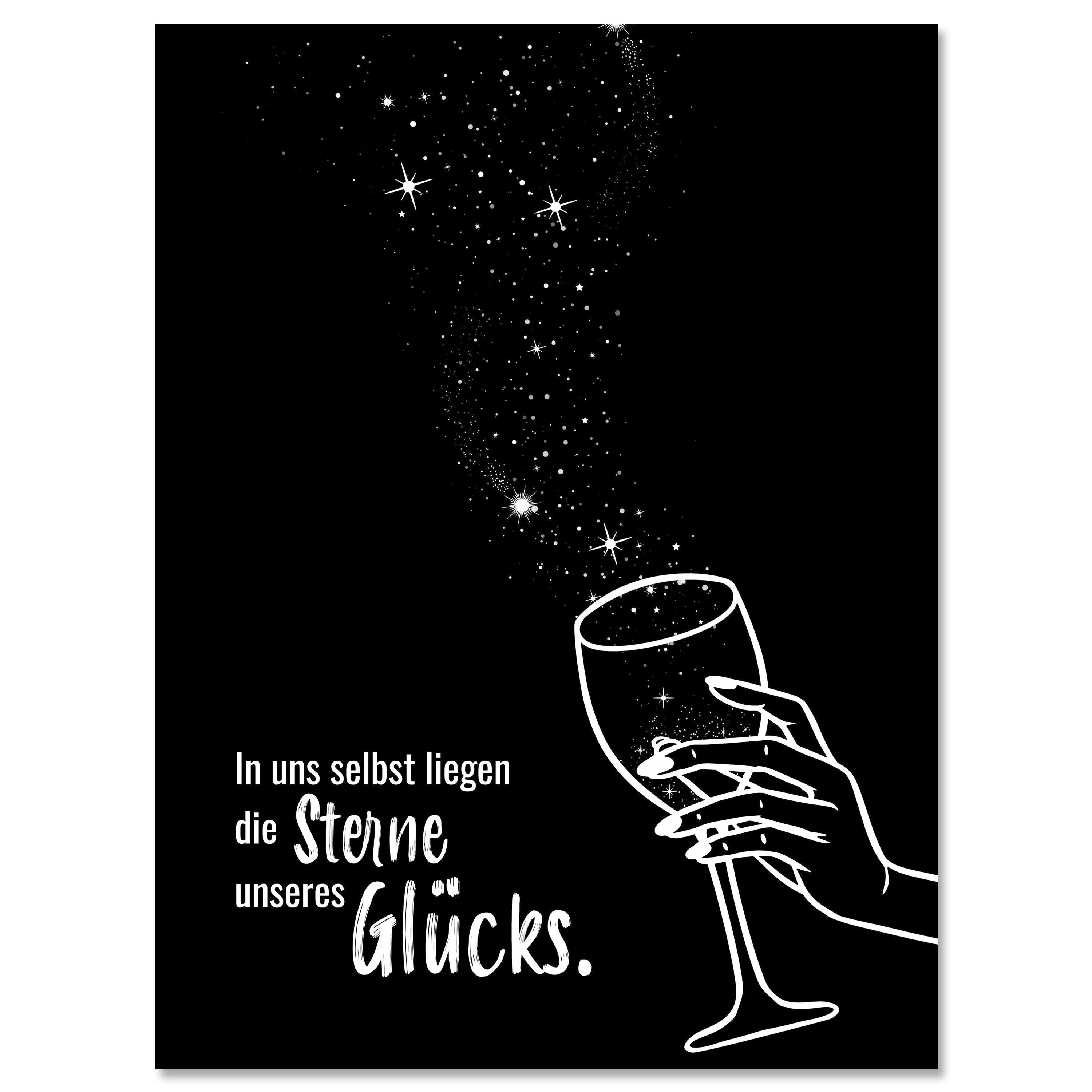 Leinwandbild Spruch, Sterne, Hochformat M0696 kaufen - Bild 1 Leinwandbild Spruch, Sterne, Hochformat M0696 kaufen - Bild 1