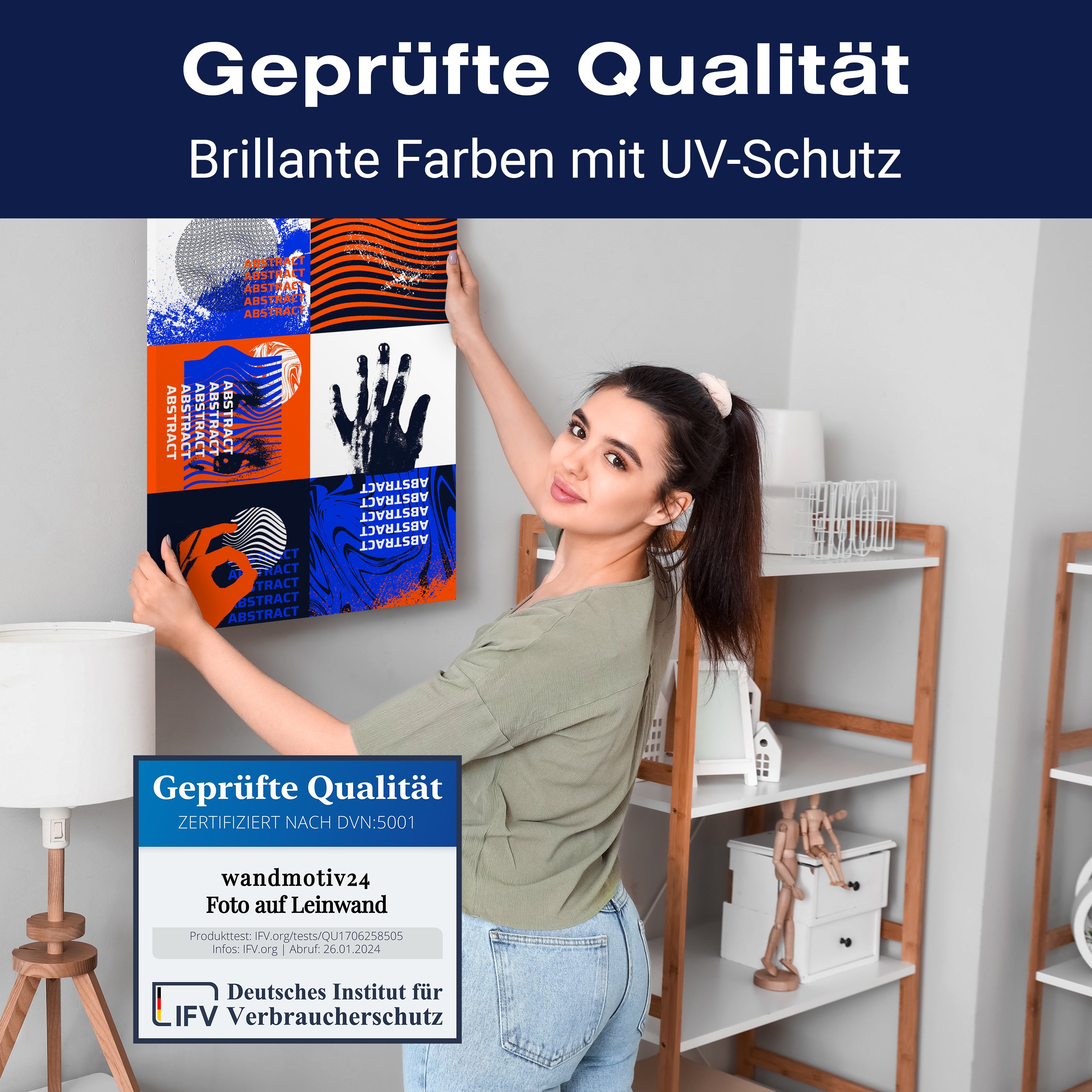 Leinwandbild Digital Art, Abstrakt, Hochformat M0700 kaufen - Bild 4 Leinwandbild Digital Art, Abstrakt, Hochformat M0700 kaufen - Bild 4