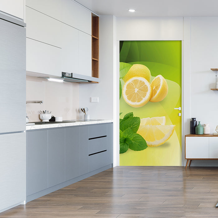 Türtapete Zitronen M0700 - Bild 1 Türtapete Zitronen M0700 - Bild 1