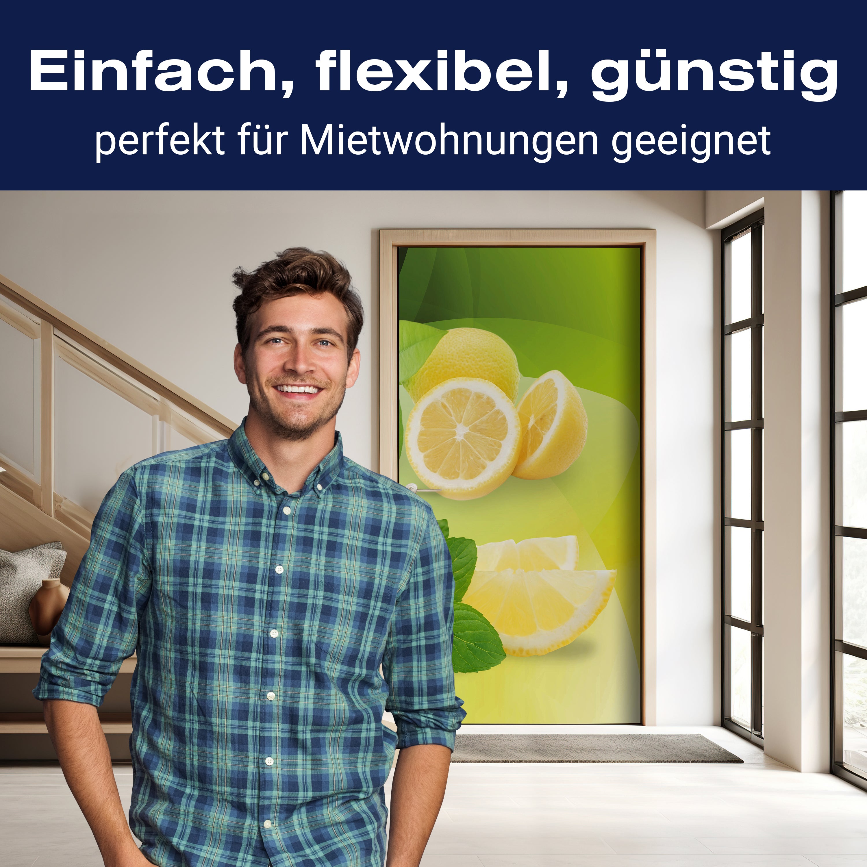 Türtapete Zitronen M0700 - Bild 3 Türtapete Zitronen M0700 - Bild 3