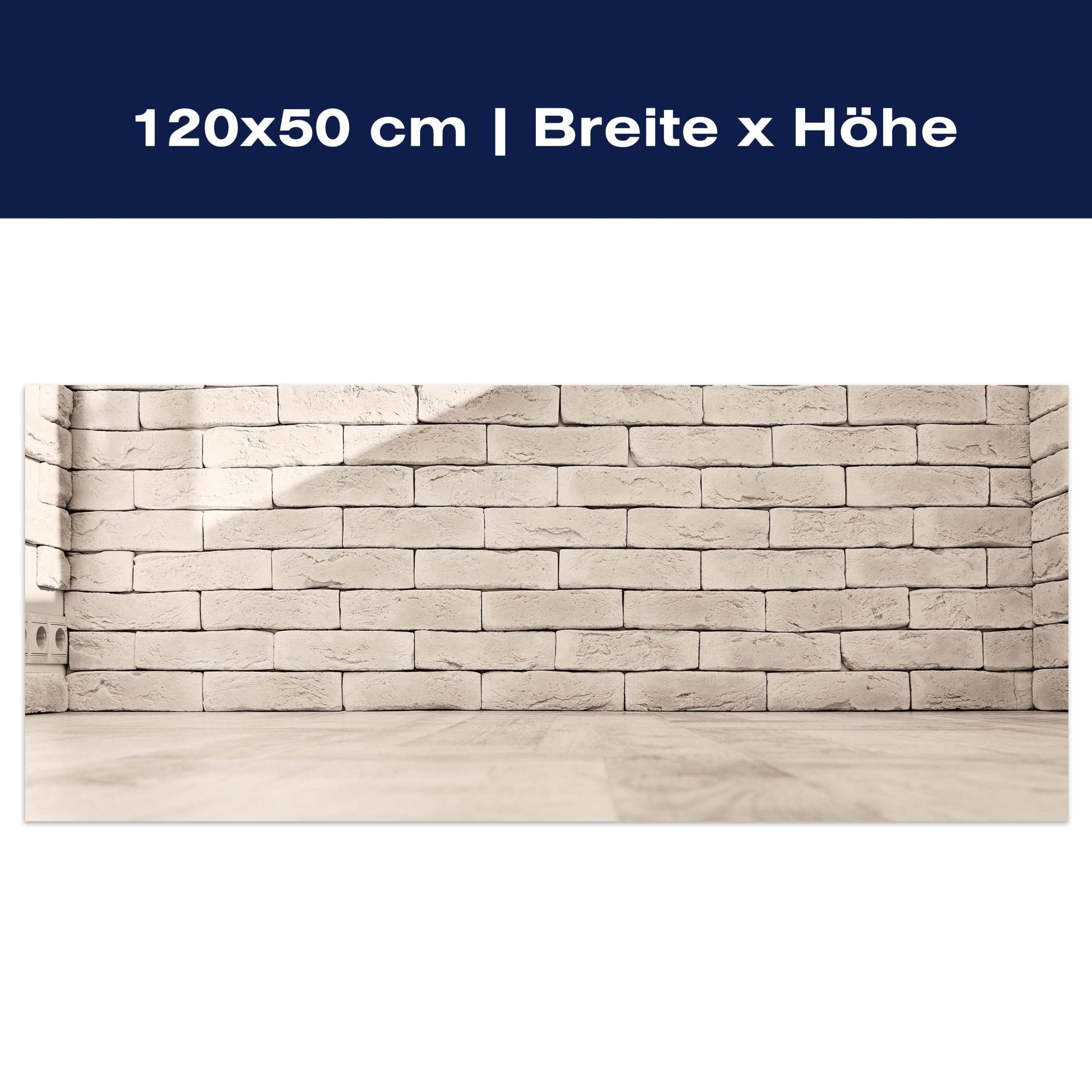 Leinwandbild Vintage weisse Mauer M0702 Leinwandbild Vintage weisse Mauer M0702