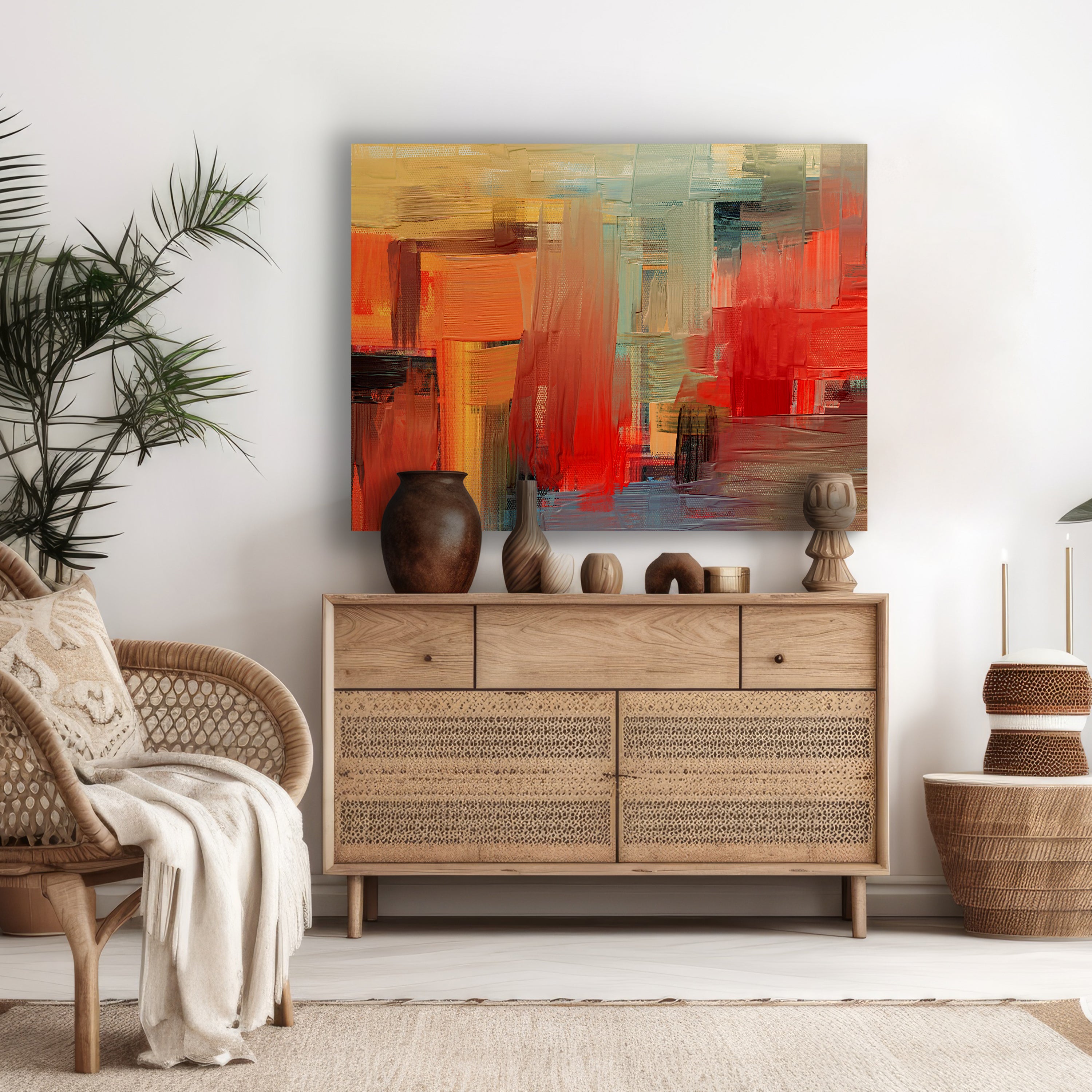 Leinwandbild Malerei, abstrakt, Querformat M0705 kaufen - Bild 2 Leinwandbild Malerei, abstrakt, Querformat M0705 kaufen - Bild 2