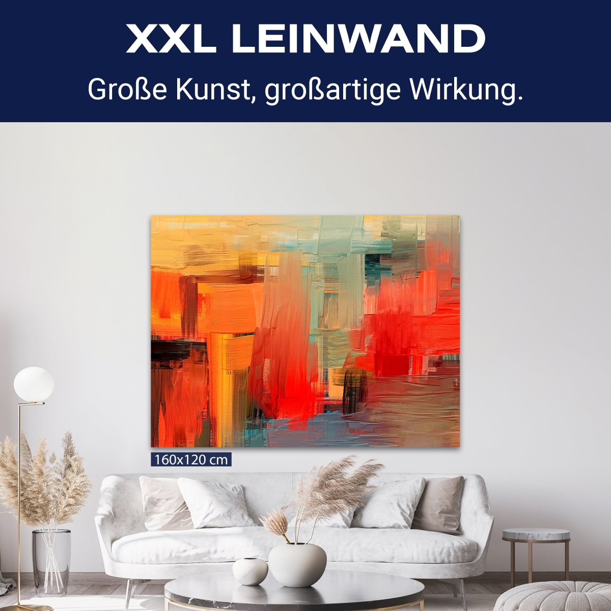 Leinwandbild Malerei, abstrakt, Querformat M0705 kaufen - Bild 9 Leinwandbild Malerei, abstrakt, Querformat M0705 kaufen - Bild 9