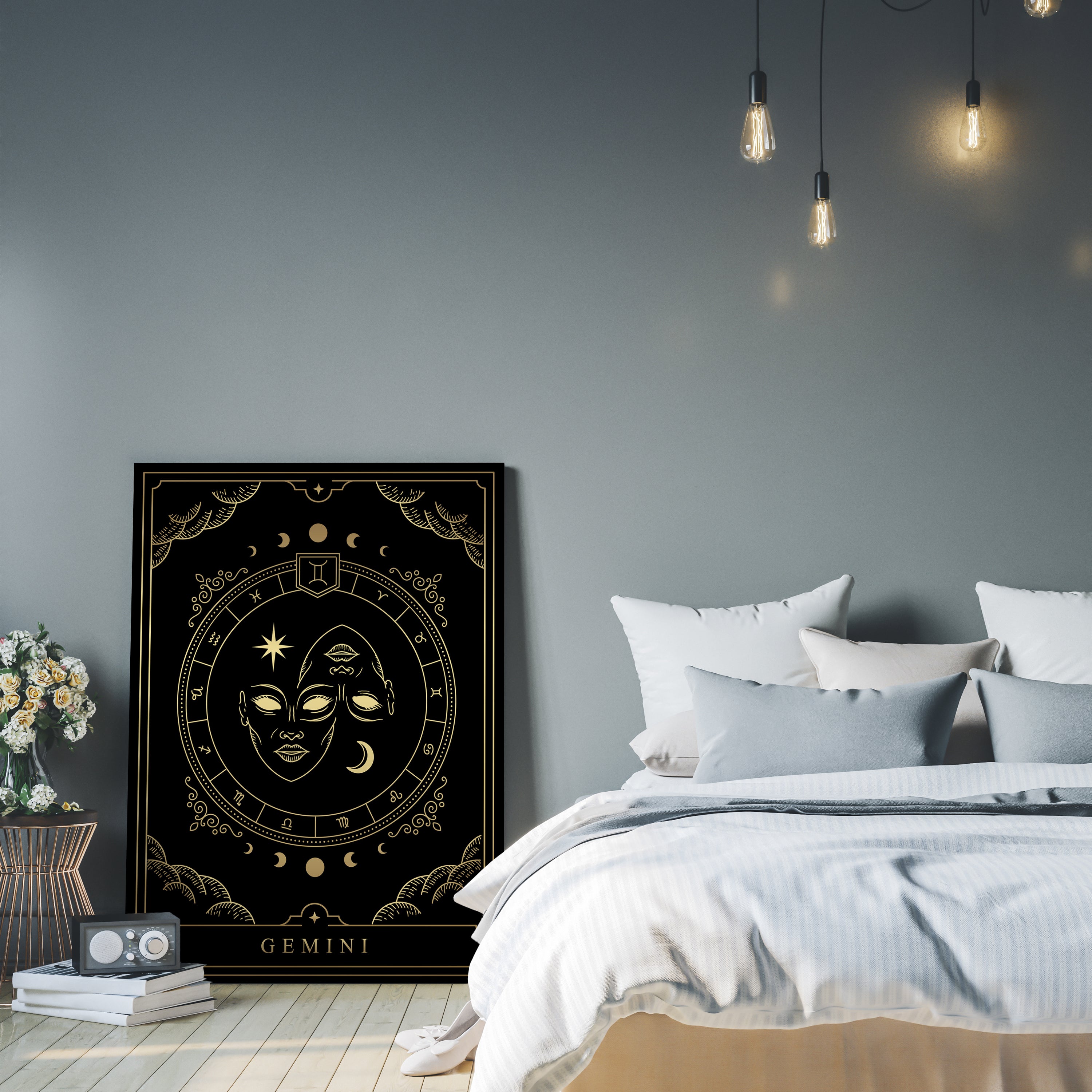 Leinwandbild Sternzeichen, Zwilling, Hochformat M0708 kaufen - Bild 3 Leinwandbild Sternzeichen, Zwilling, Hochformat M0708 kaufen - Bild 3