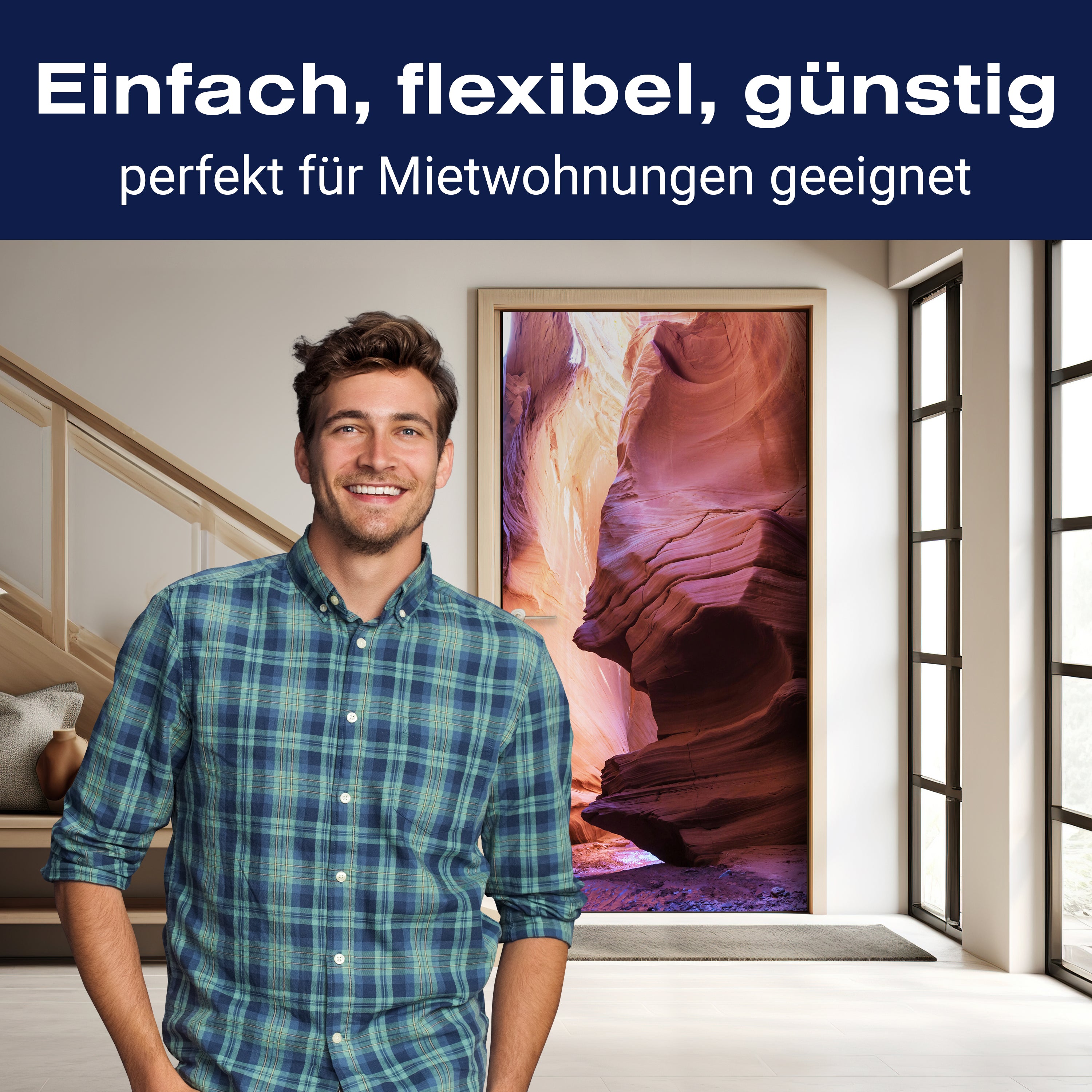 Türtapete Slot Canyon im Grand Escalante, USA M0709 - Bild 3 Türtapete Slot Canyon im Grand Escalante, USA M0709 - Bild 3