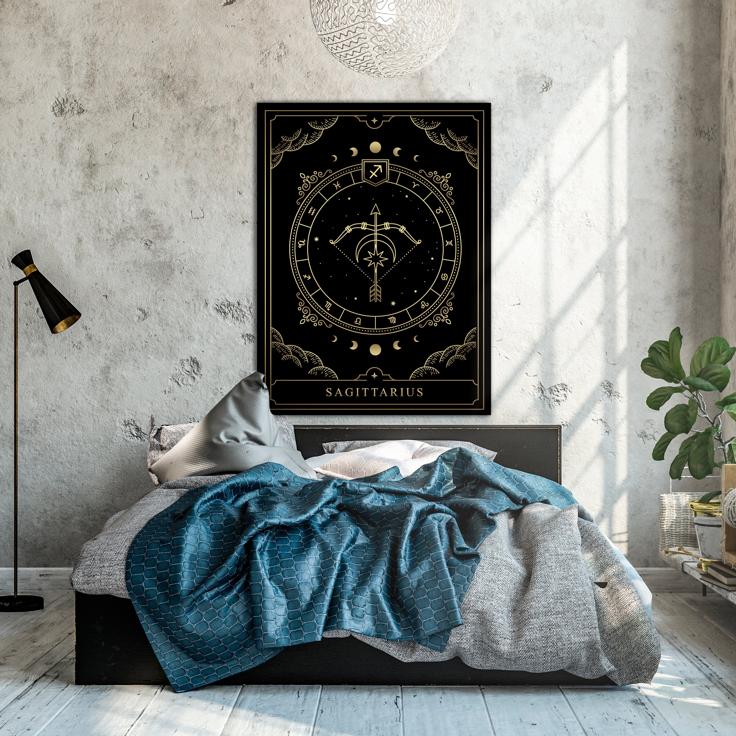 Leinwandbild Sternzeichen, Schütze, Hochformat M0710 kaufen - Bild 2 Leinwandbild Sternzeichen, Schütze, Hochformat M0710 kaufen - Bild 2