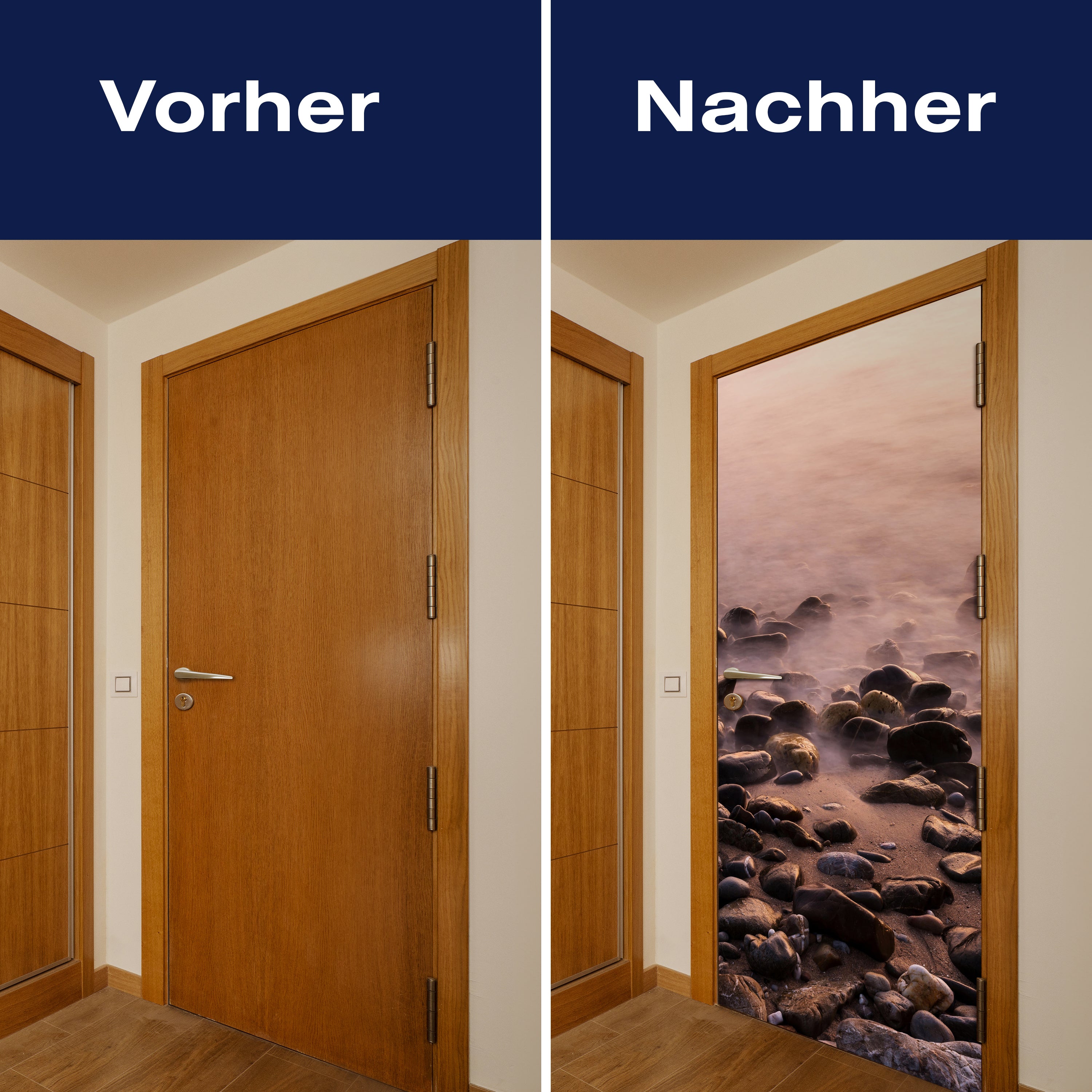 Türtapete Steine und Nebelwasser M0710 - Bild 10 Türtapete Steine und Nebelwasser M0710 - Bild 10