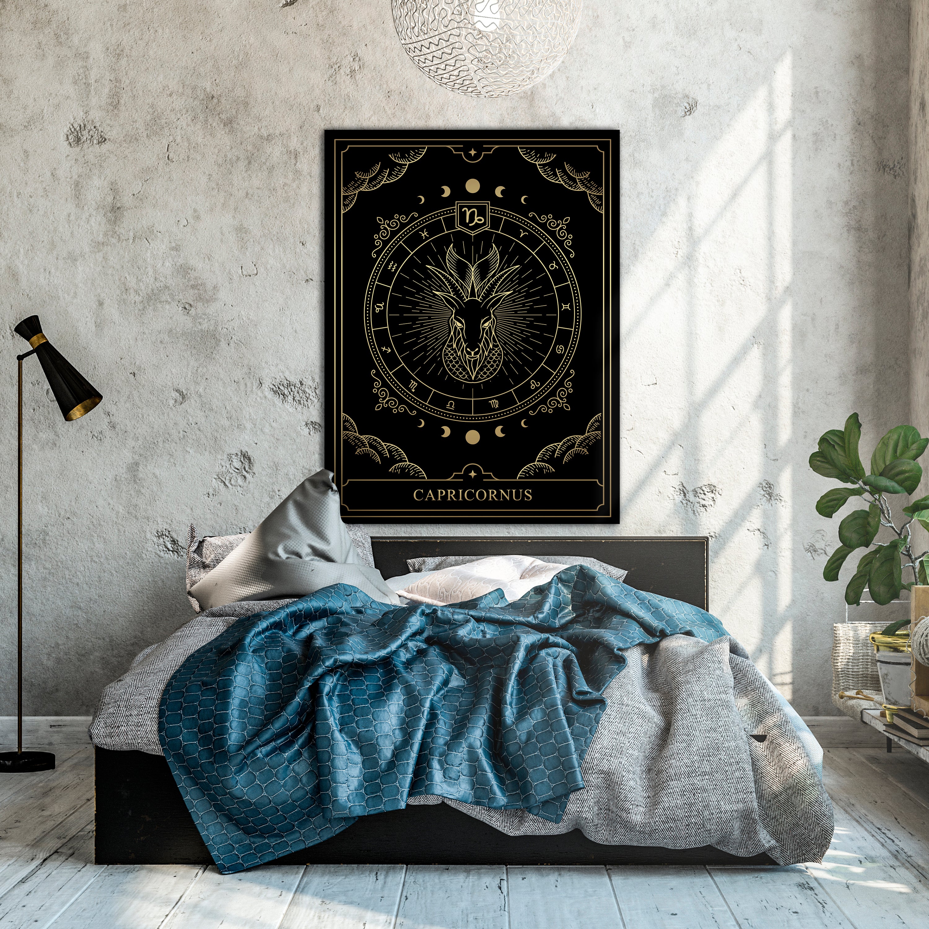 Leinwandbild Sternzeichen, Steinbock, Hochformat M0711 kaufen - Bild 2 Leinwandbild Sternzeichen, Steinbock, Hochformat M0711 kaufen - Bild 2