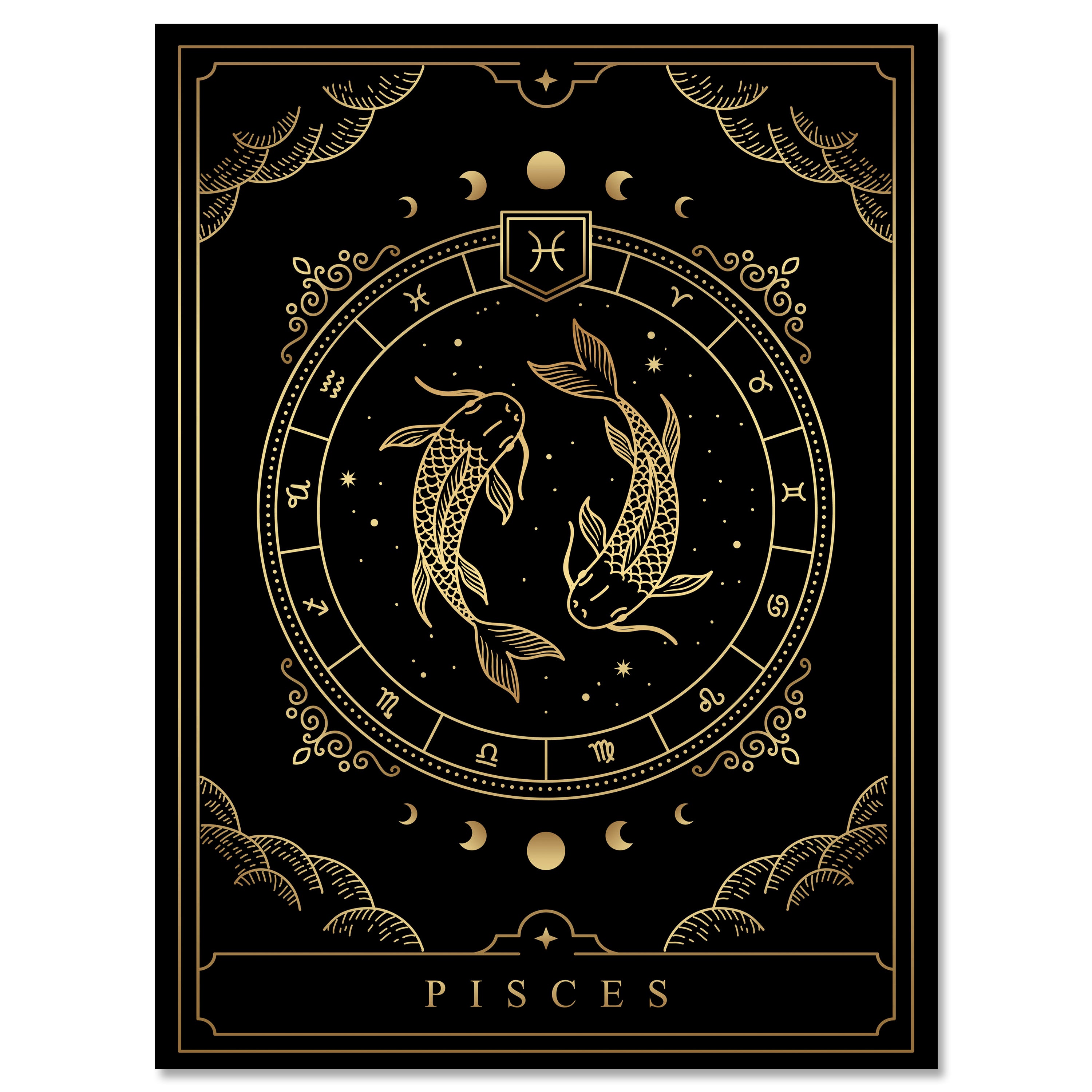 Leinwandbild Sternzeichen, Fische, Hochformat M0713 kaufen - Bild 1 Leinwandbild Sternzeichen, Fische, Hochformat M0713 kaufen - Bild 1