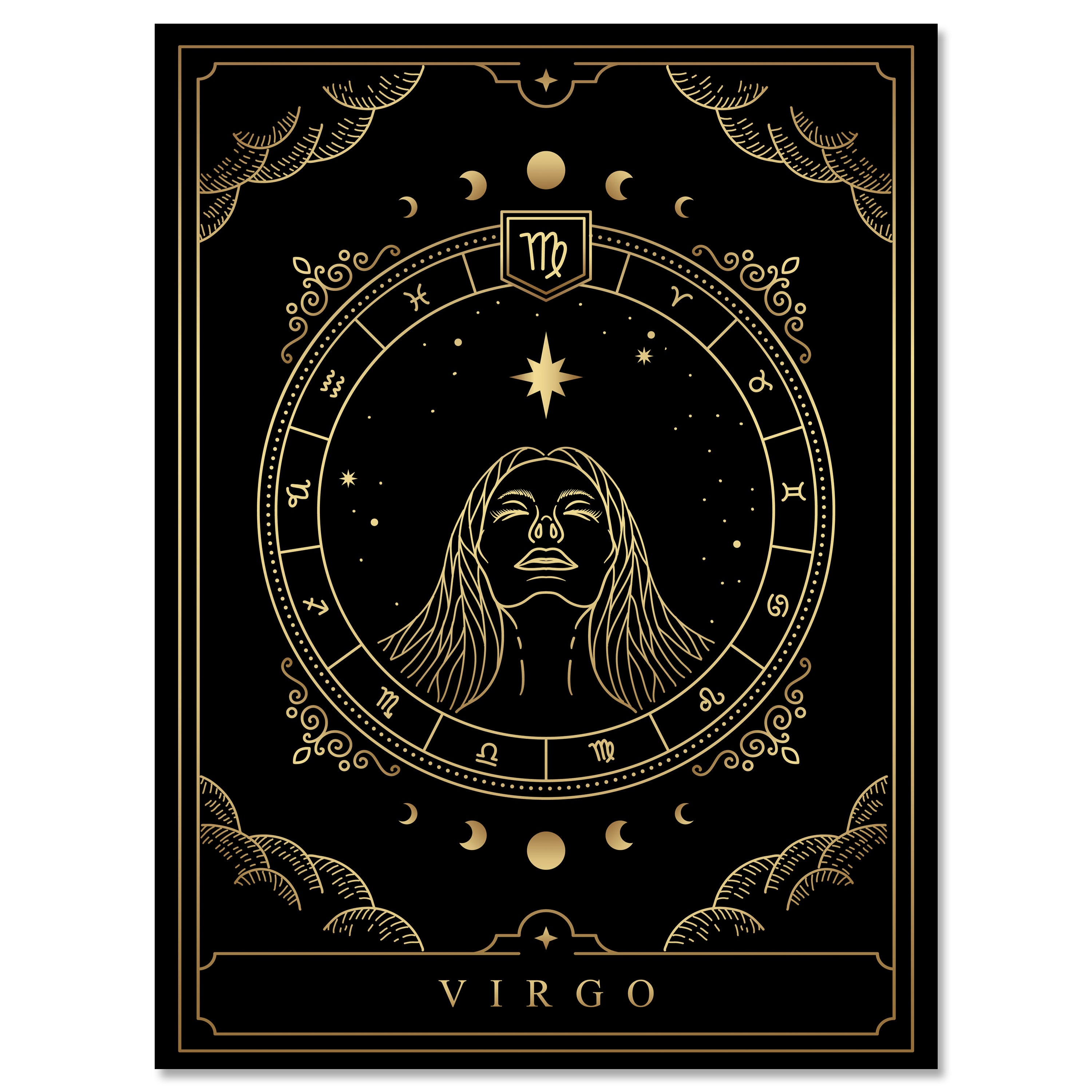 Leinwandbild Sternzeichen, Jungfrau, Hochformat M0715 kaufen - Bild 1 Leinwandbild Sternzeichen, Jungfrau, Hochformat M0715 kaufen - Bild 1